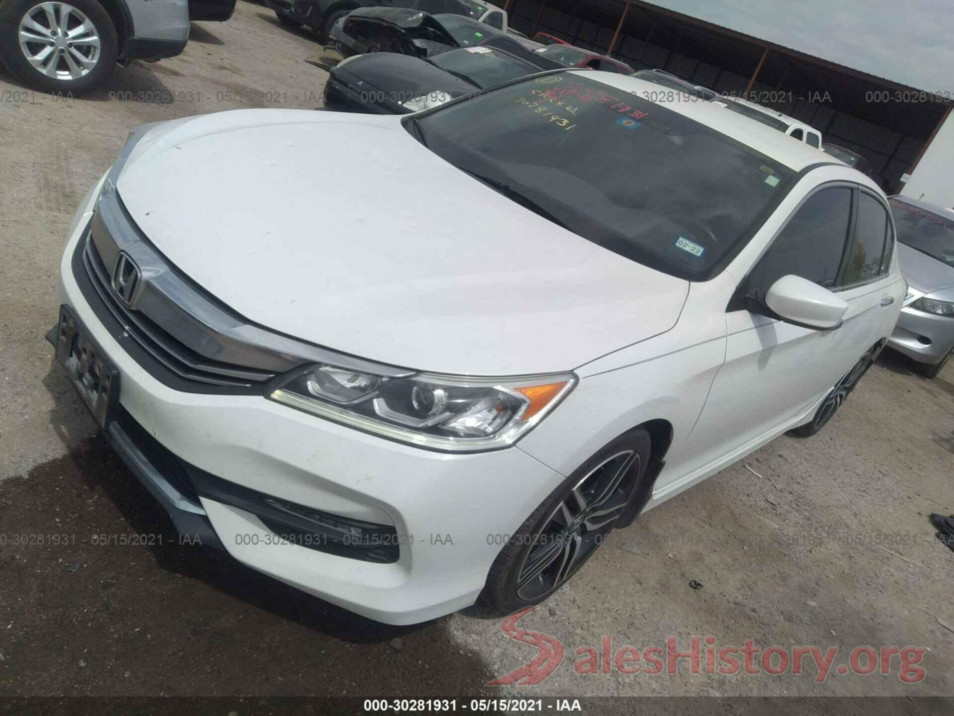 1HGCR2F57HA017273 2017 HONDA ACCORD SEDAN