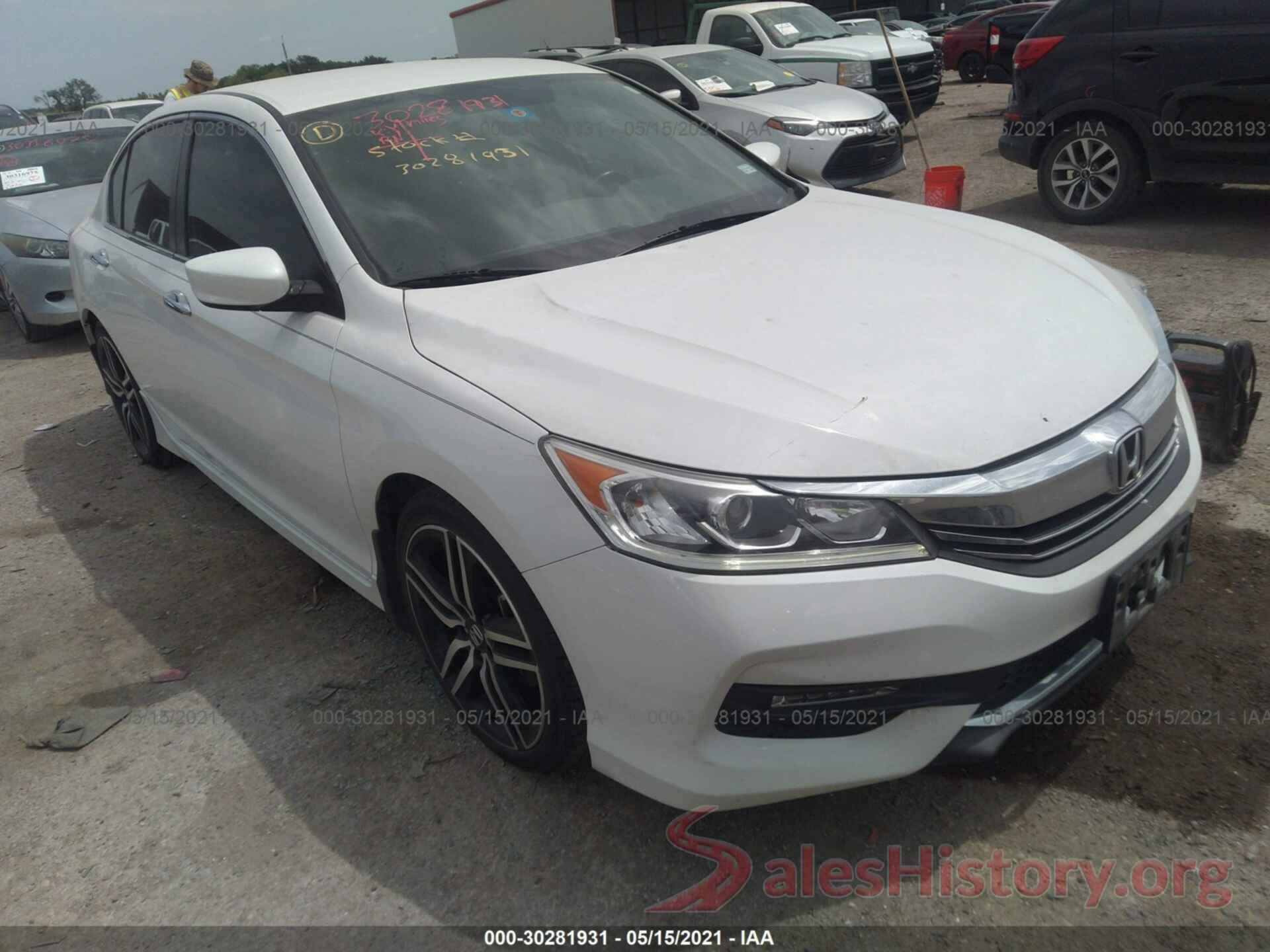 1HGCR2F57HA017273 2017 HONDA ACCORD SEDAN