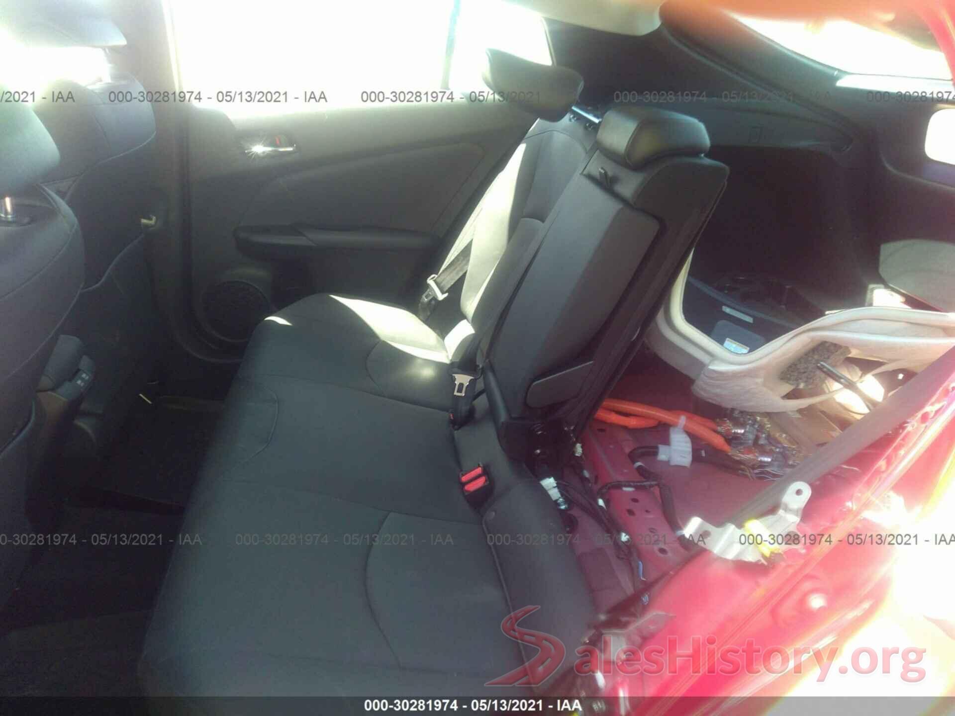 JTDL9MFU3M3023099 2021 TOYOTA PRIUS