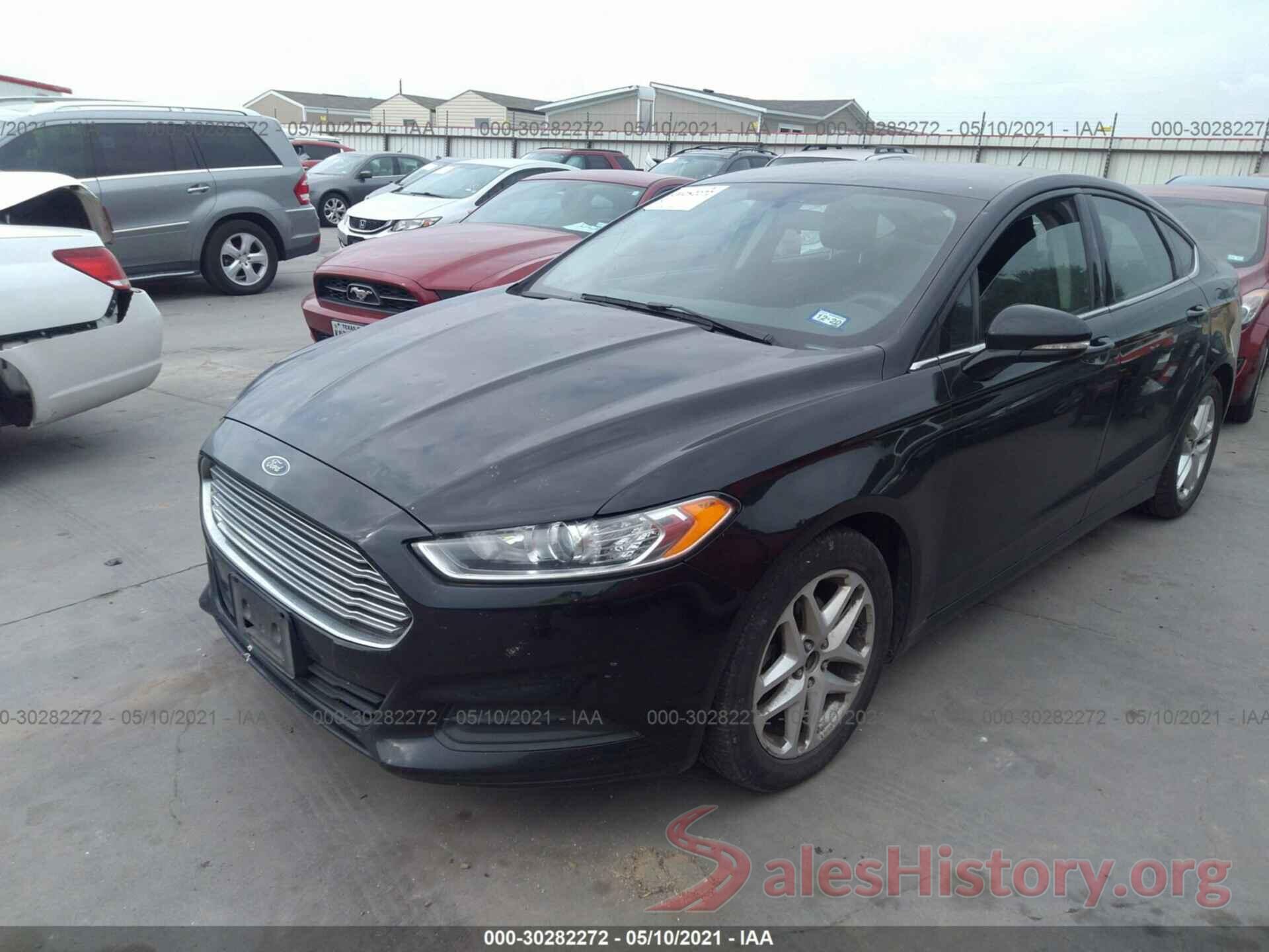 1FA6P0H7XG5100343 2016 FORD FUSION