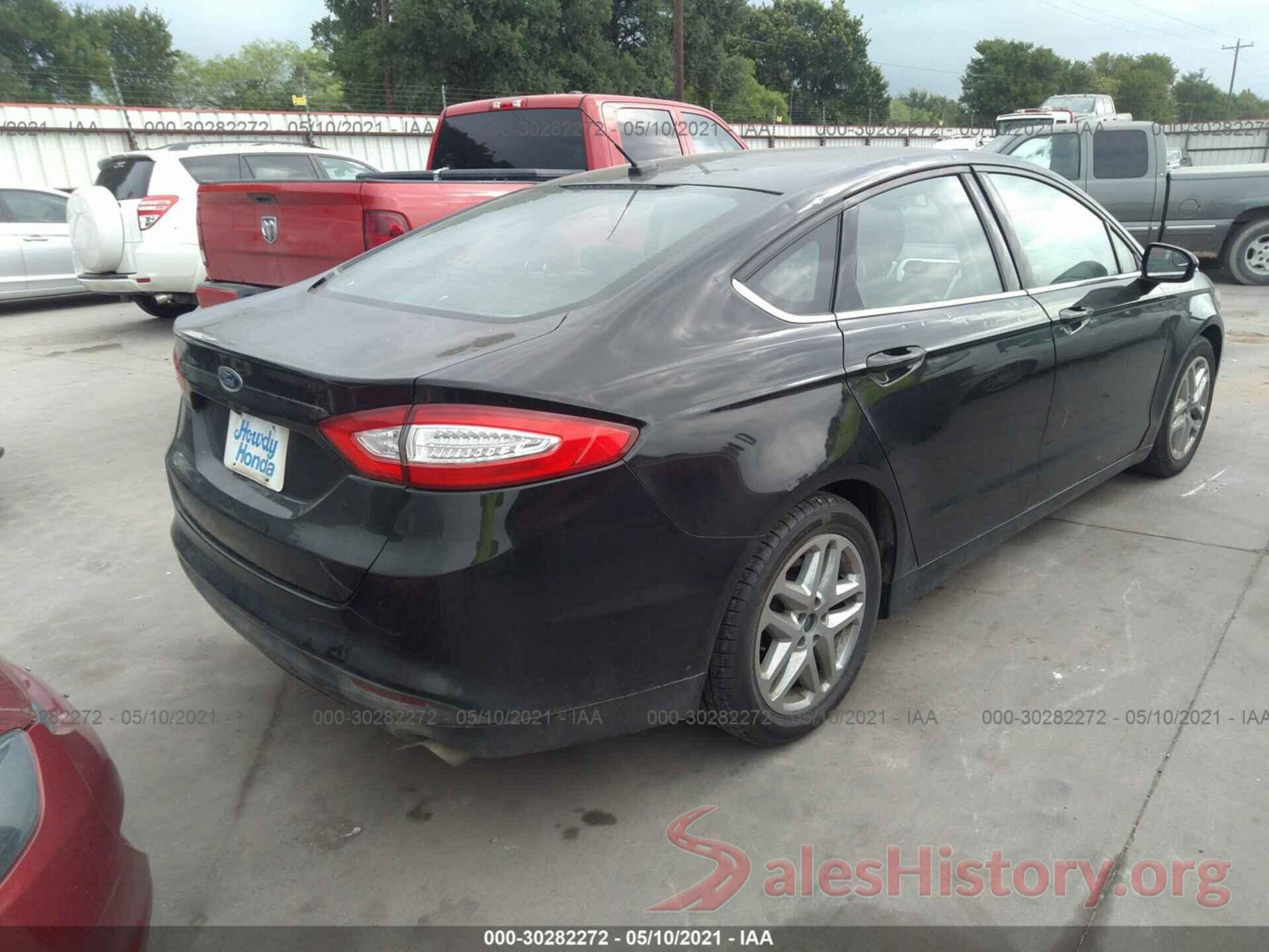 1FA6P0H7XG5100343 2016 FORD FUSION