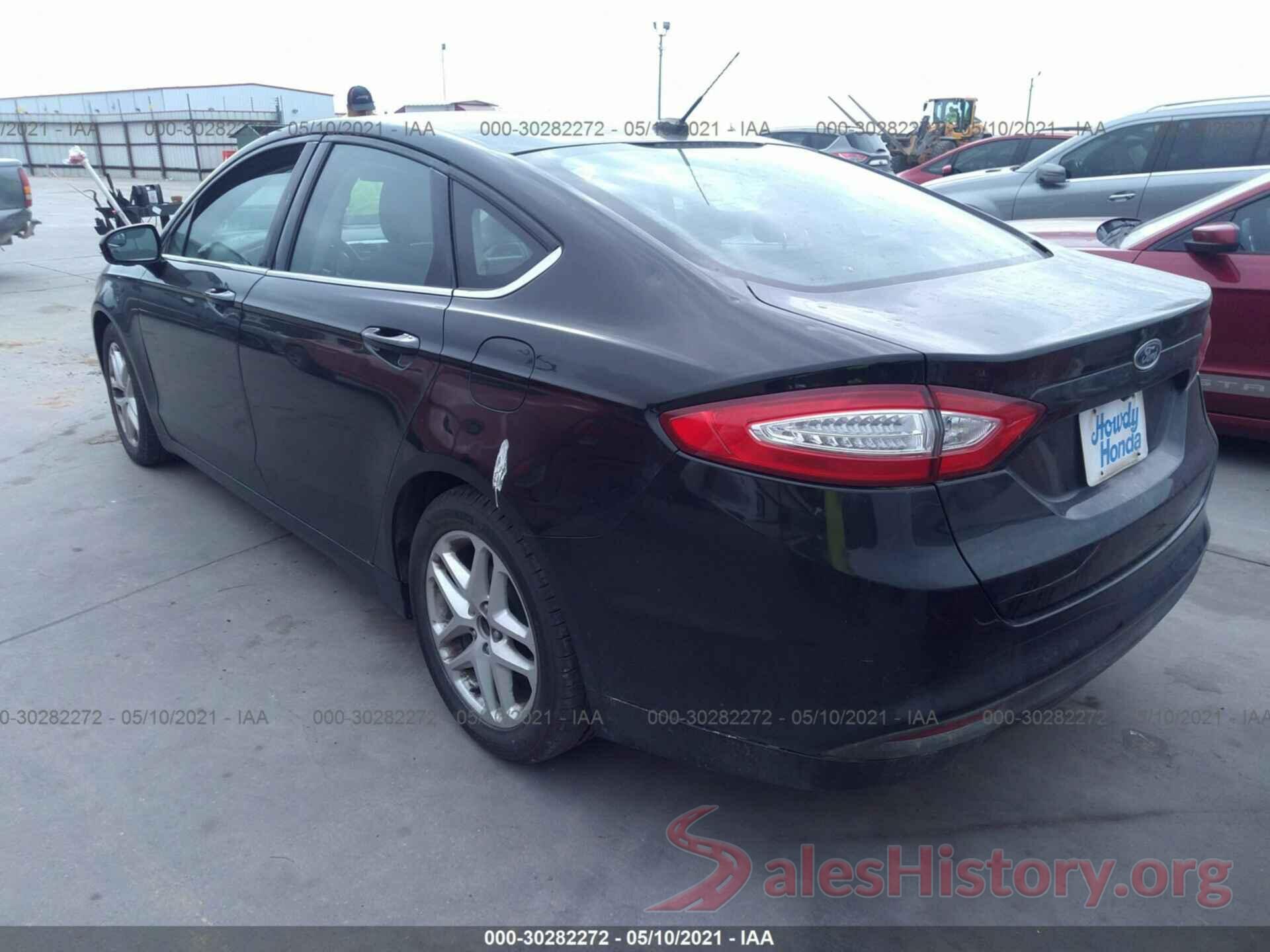 1FA6P0H7XG5100343 2016 FORD FUSION