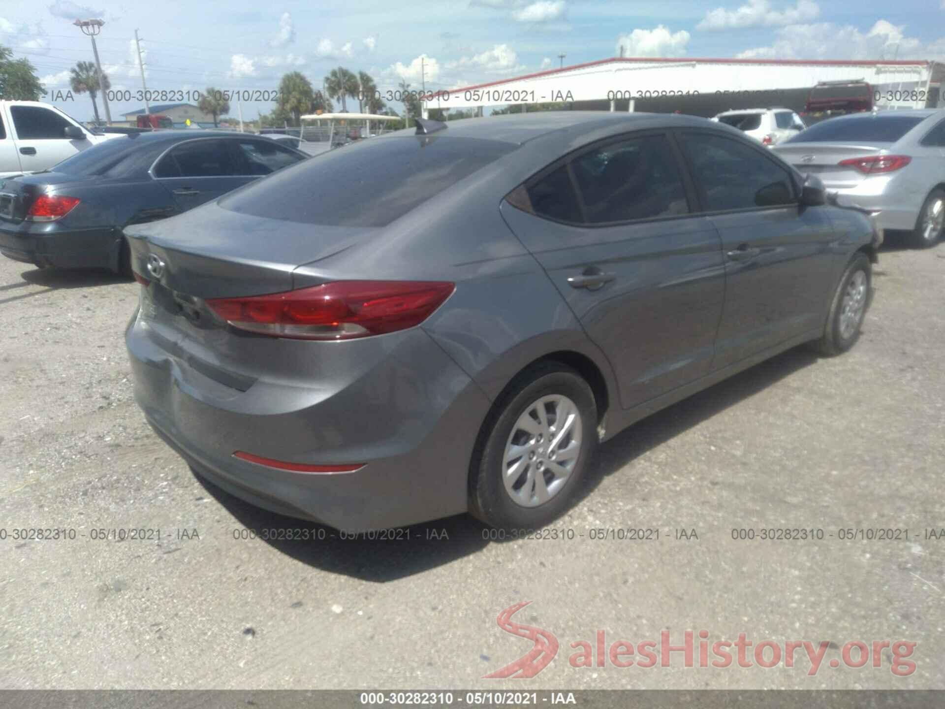 KMHD74LF9HU396126 2017 HYUNDAI ELANTRA