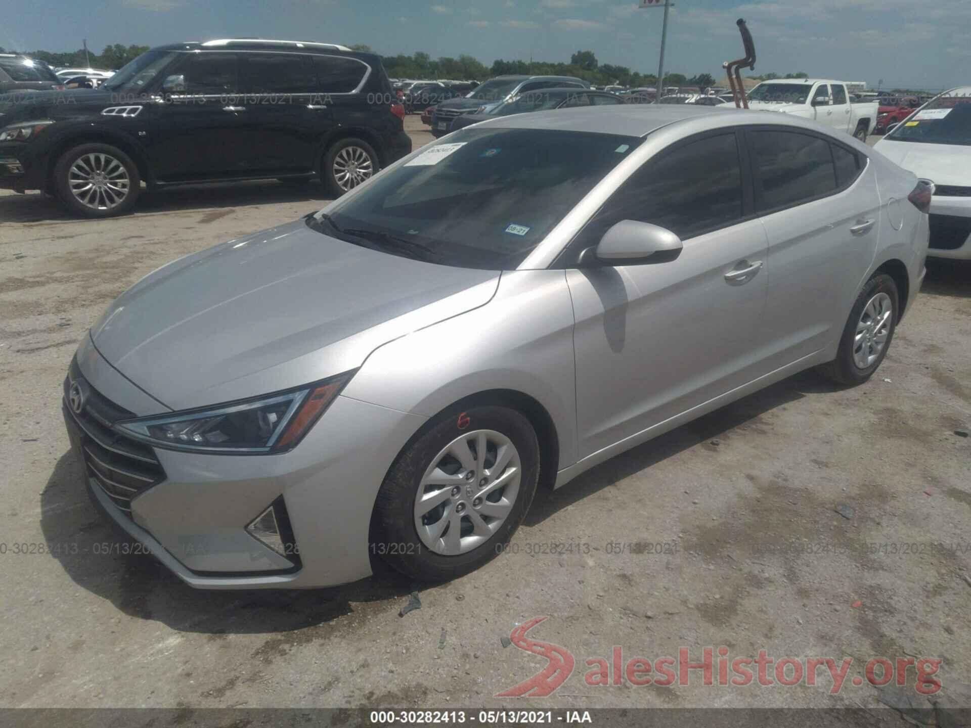 5NPD74LF7KH493394 2019 HYUNDAI ELANTRA