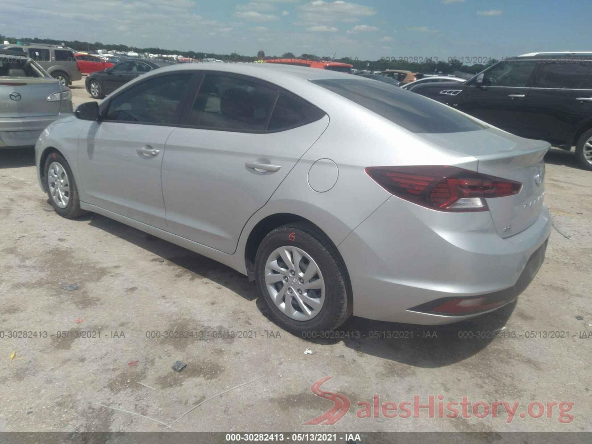 5NPD74LF7KH493394 2019 HYUNDAI ELANTRA