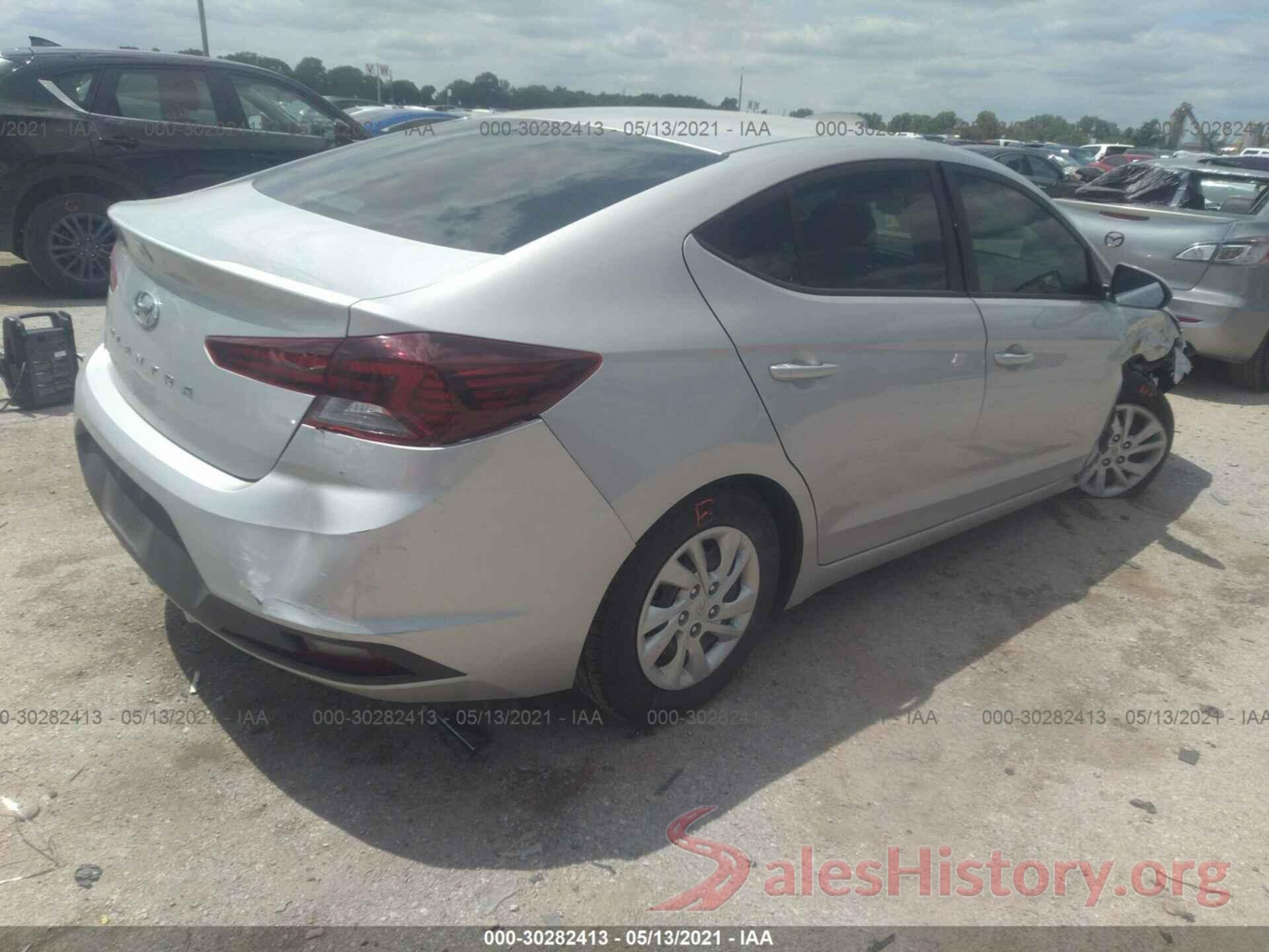 5NPD74LF7KH493394 2019 HYUNDAI ELANTRA