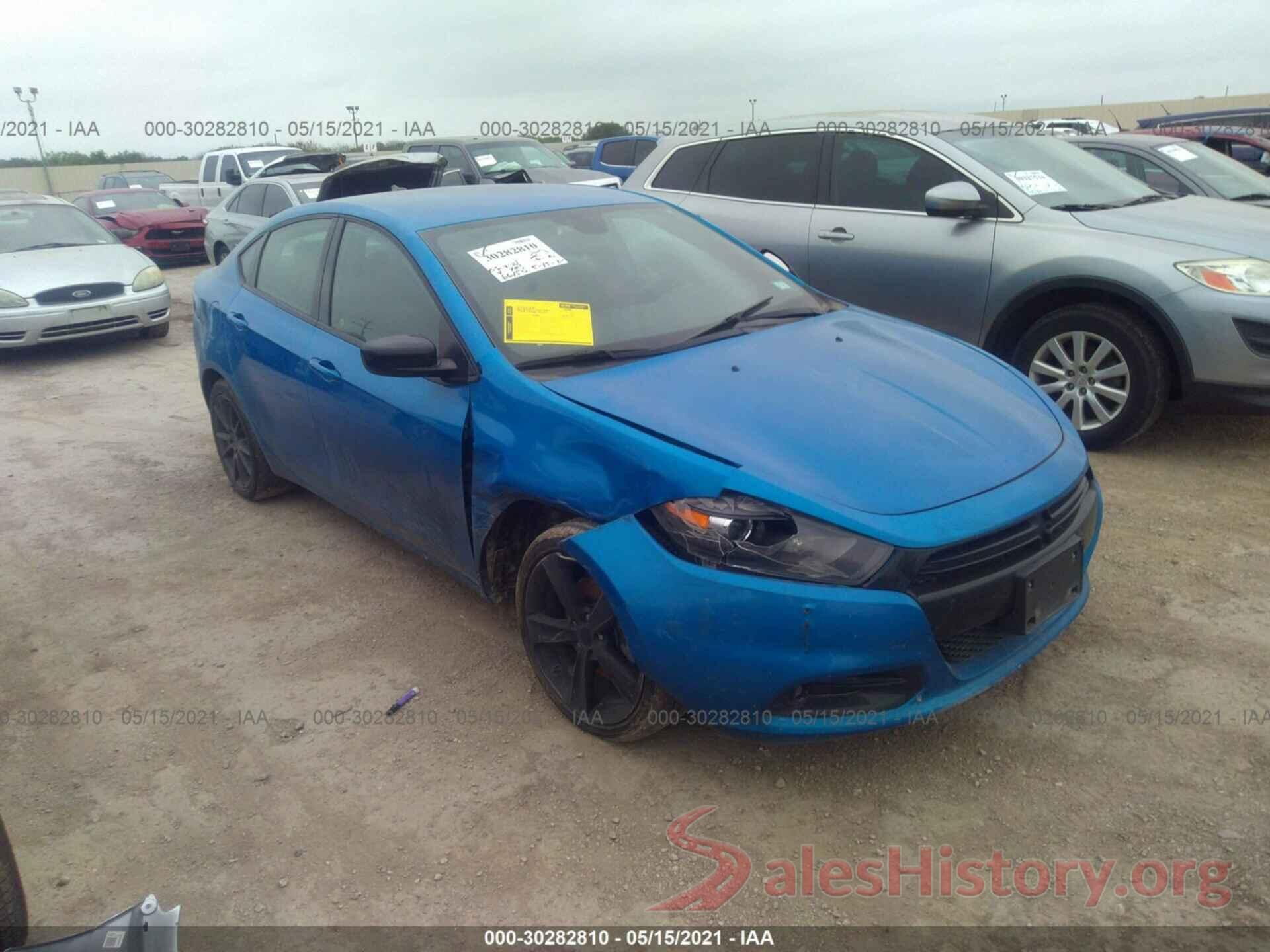 1C3CDFBB5GD539644 2016 DODGE DART