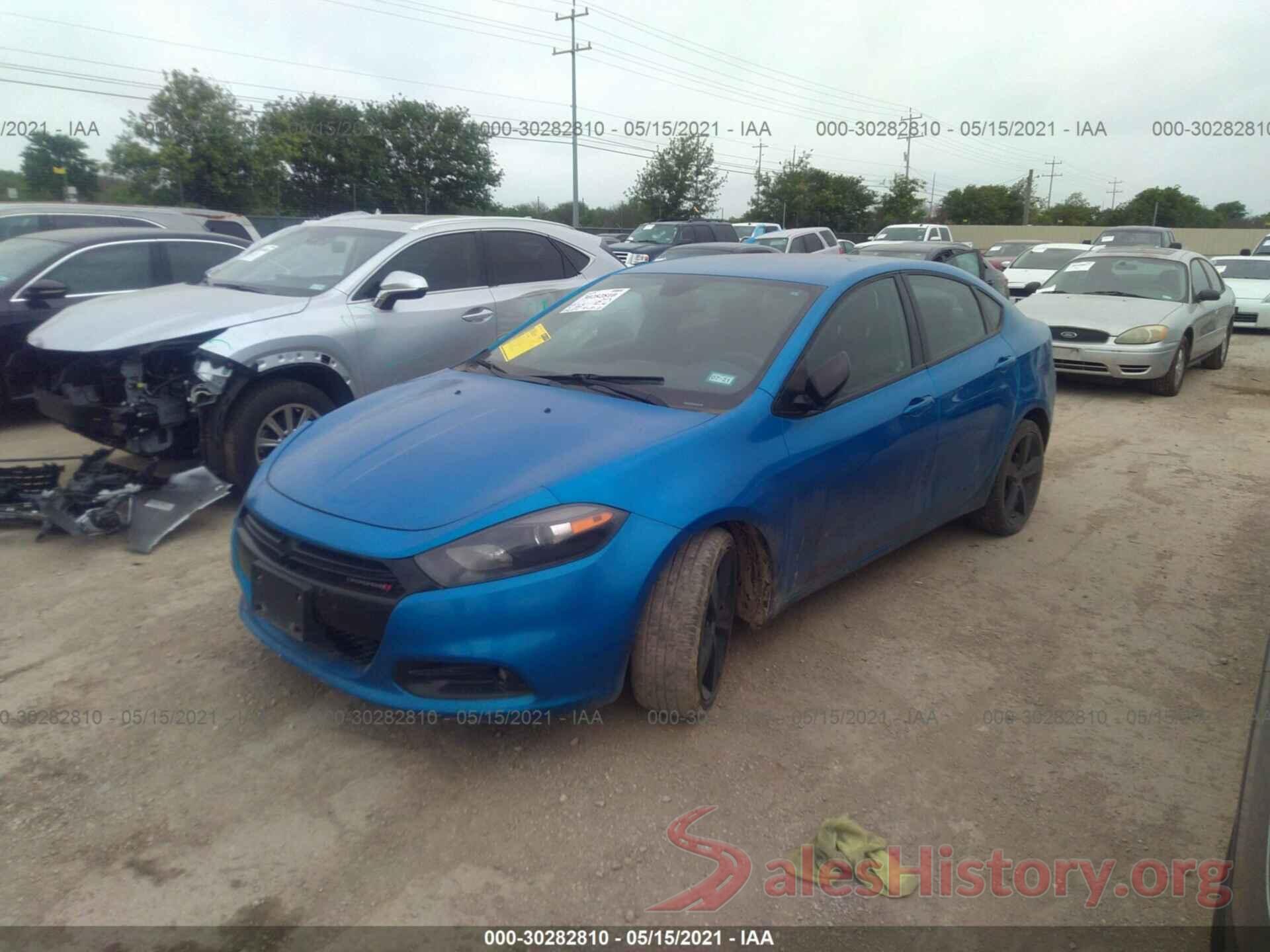 1C3CDFBB5GD539644 2016 DODGE DART