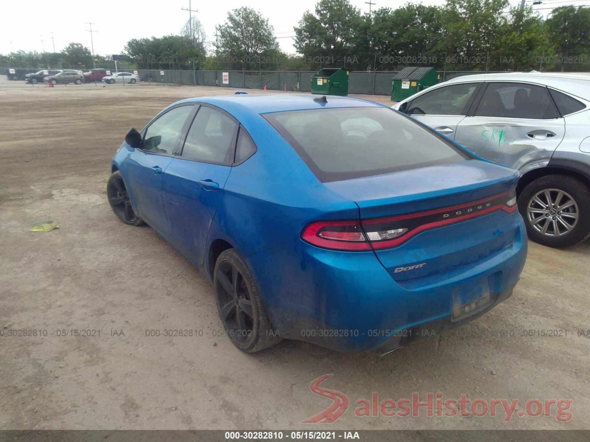 1C3CDFBB5GD539644 2016 DODGE DART