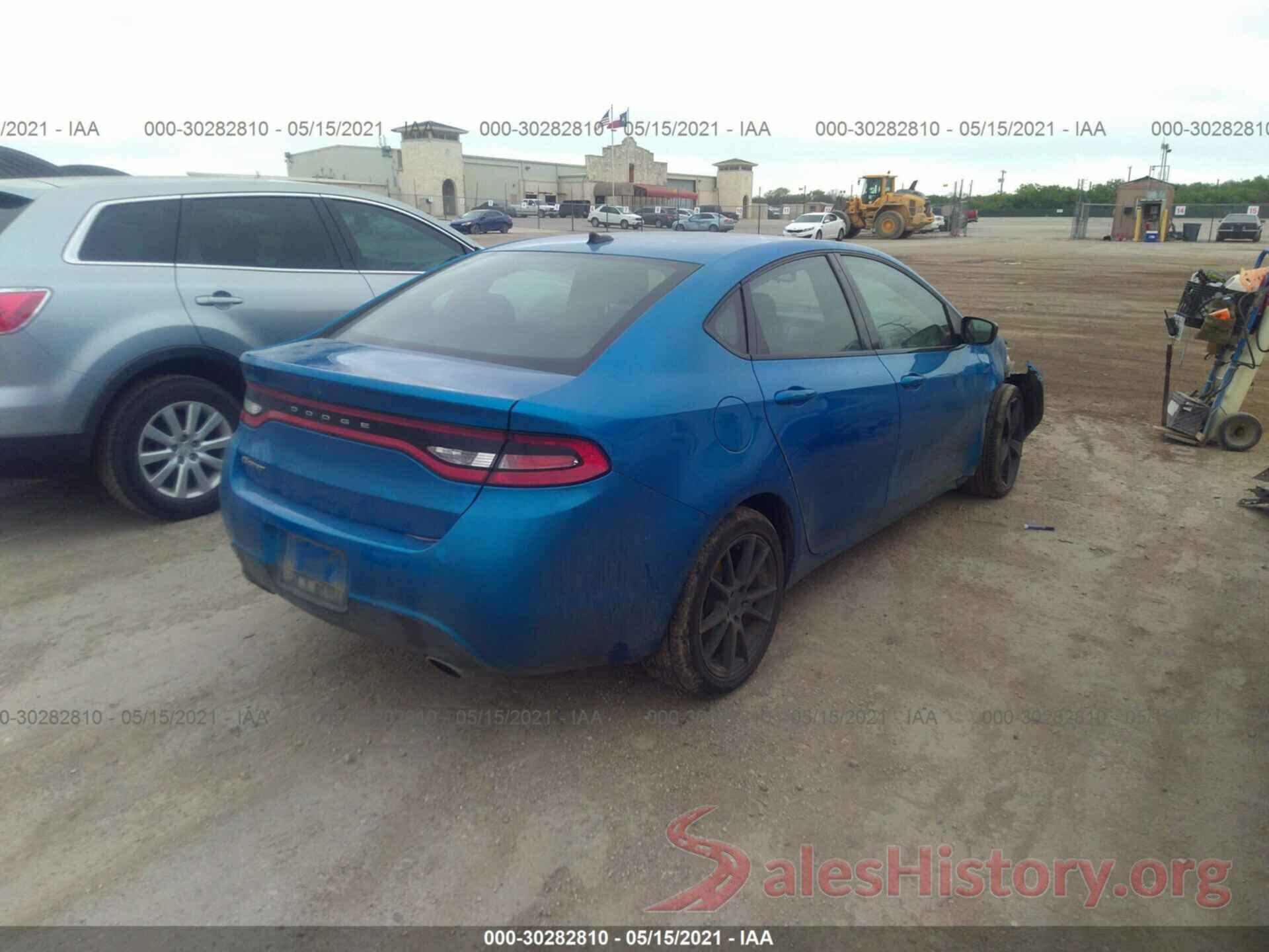 1C3CDFBB5GD539644 2016 DODGE DART