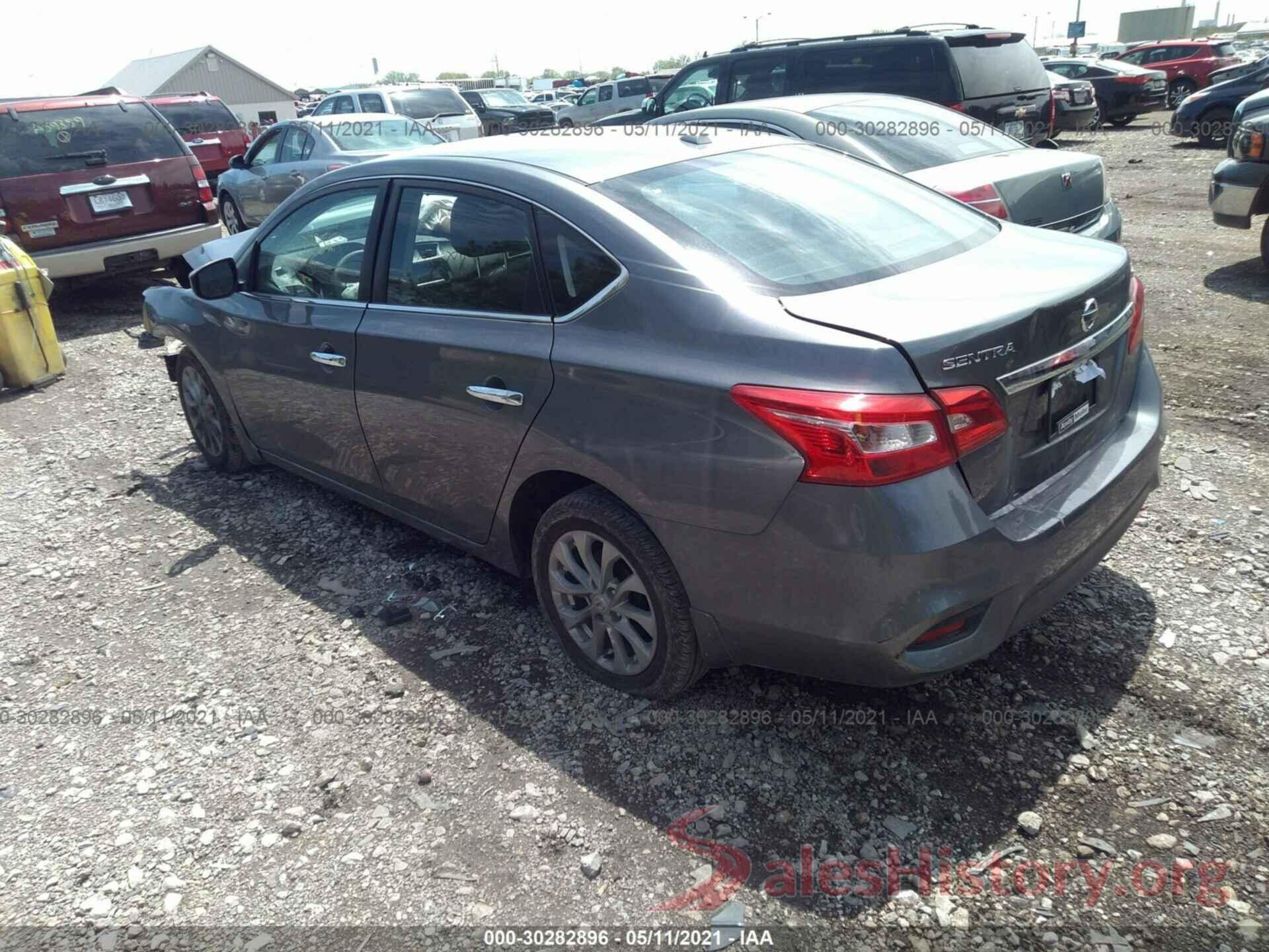 3N1AB7AP8KY454253 2019 NISSAN SENTRA