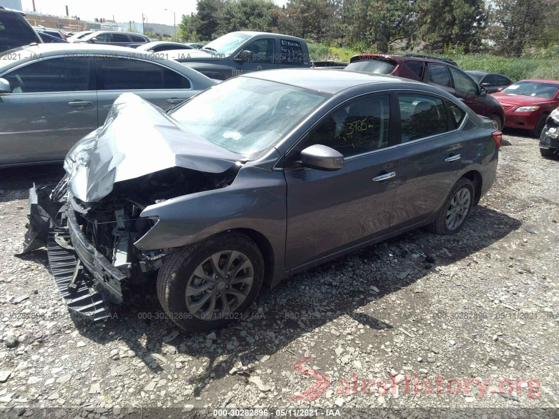 3N1AB7AP8KY454253 2019 NISSAN SENTRA