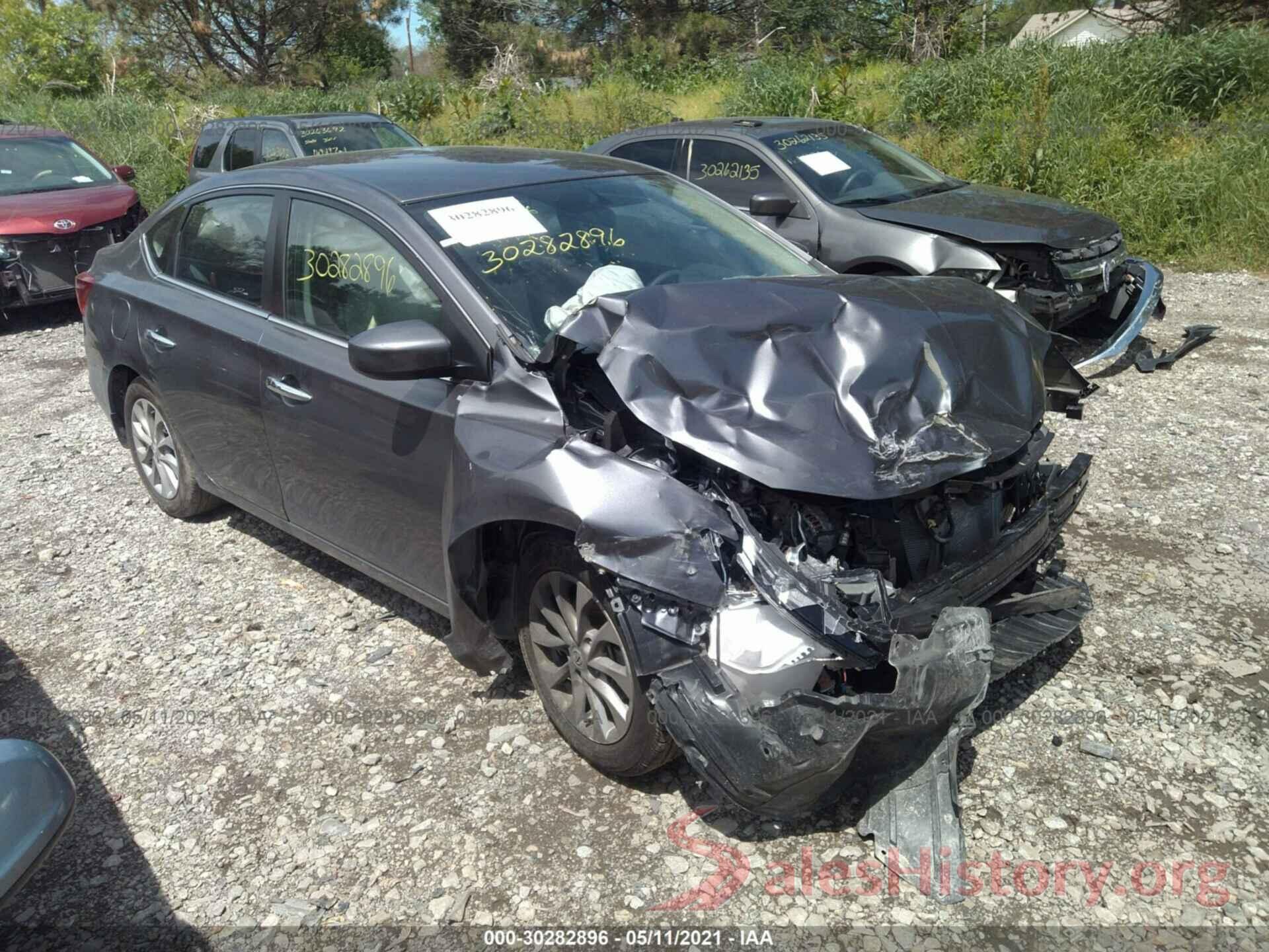 3N1AB7AP8KY454253 2019 NISSAN SENTRA