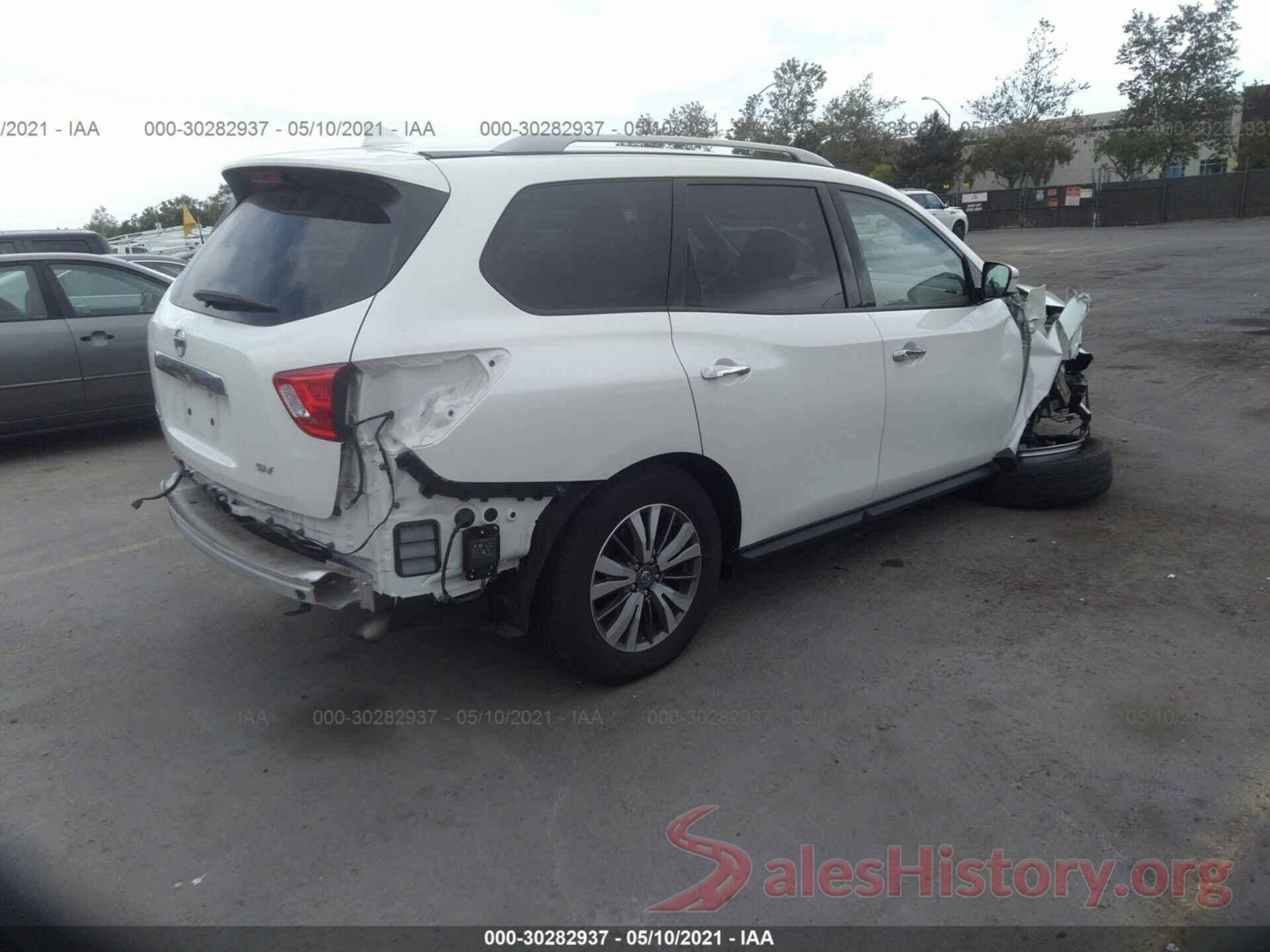 5N1DR2MN0KC583658 2019 NISSAN PATHFINDER