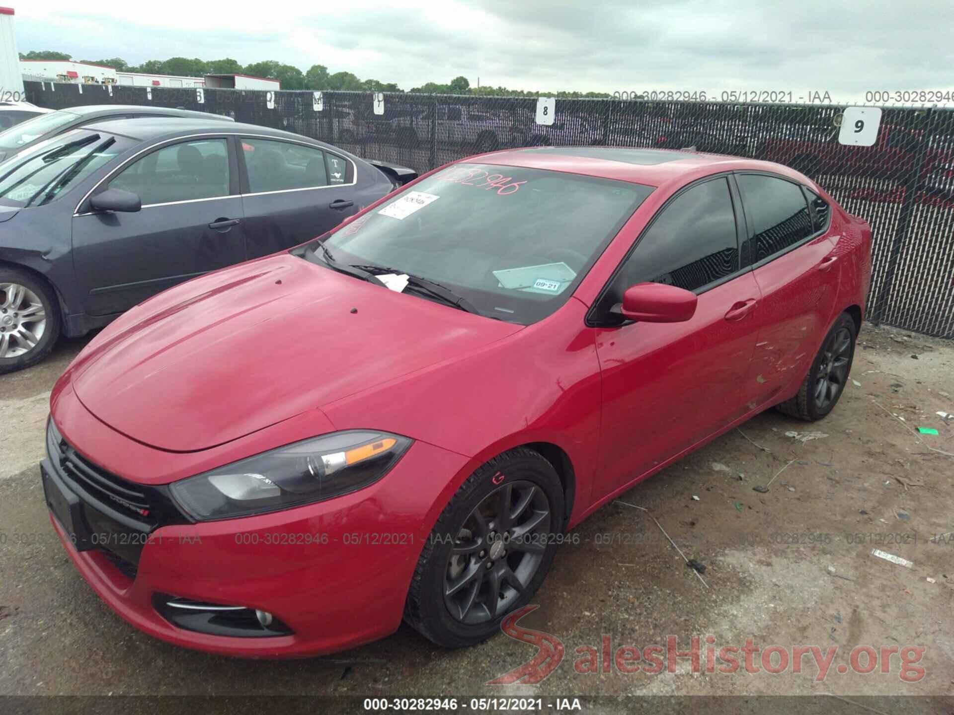 1C3CDFBB1GD531024 2016 DODGE DART