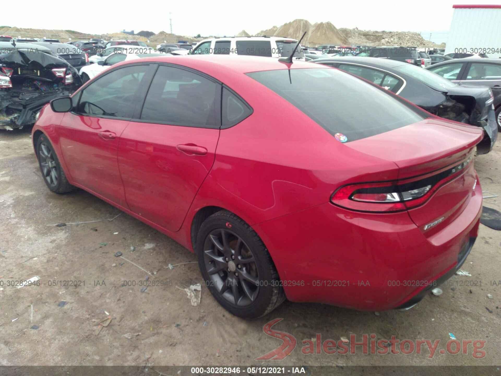 1C3CDFBB1GD531024 2016 DODGE DART