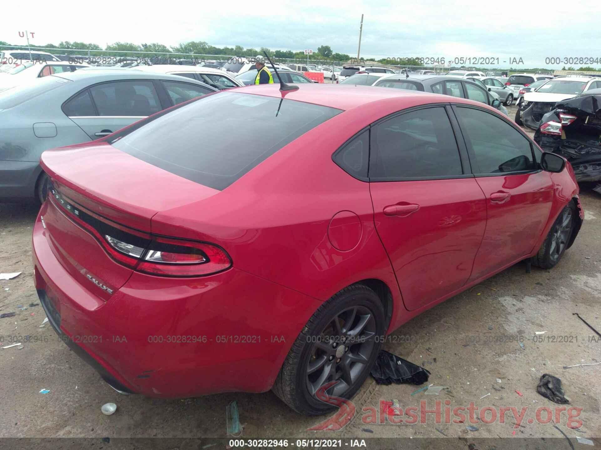 1C3CDFBB1GD531024 2016 DODGE DART