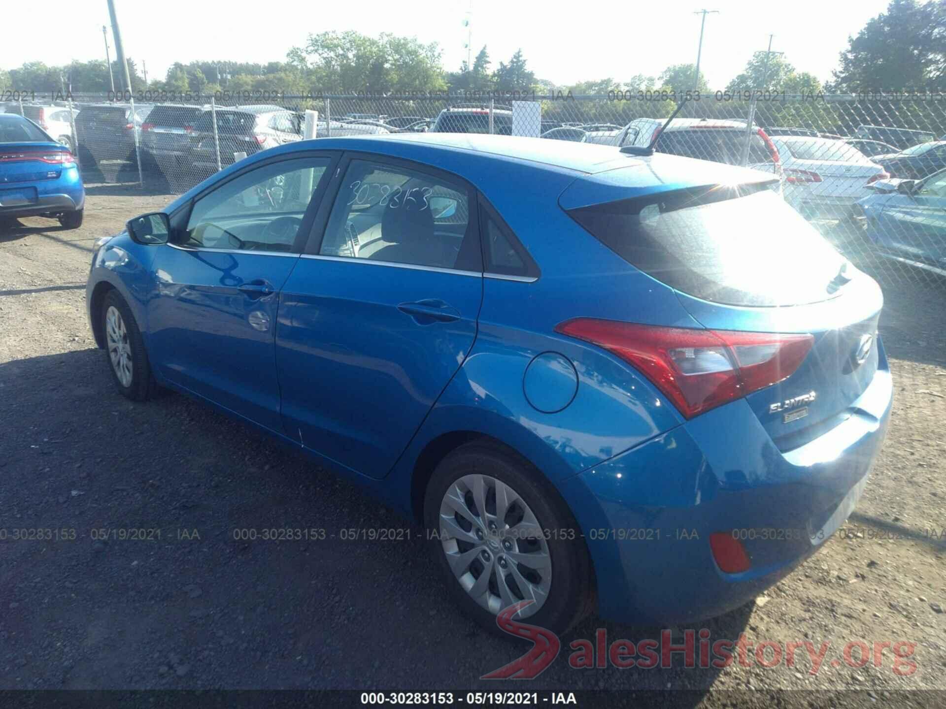 KMHD35LH6HU382154 2017 HYUNDAI ELANTRA GT