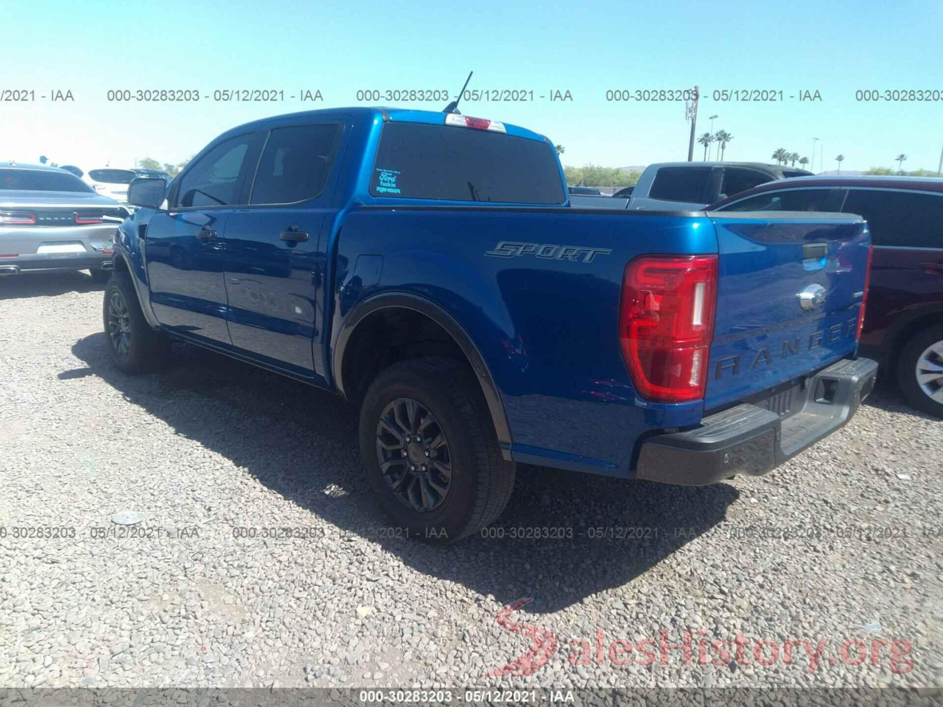 1FTER4EH6KLB16256 2019 FORD RANGER