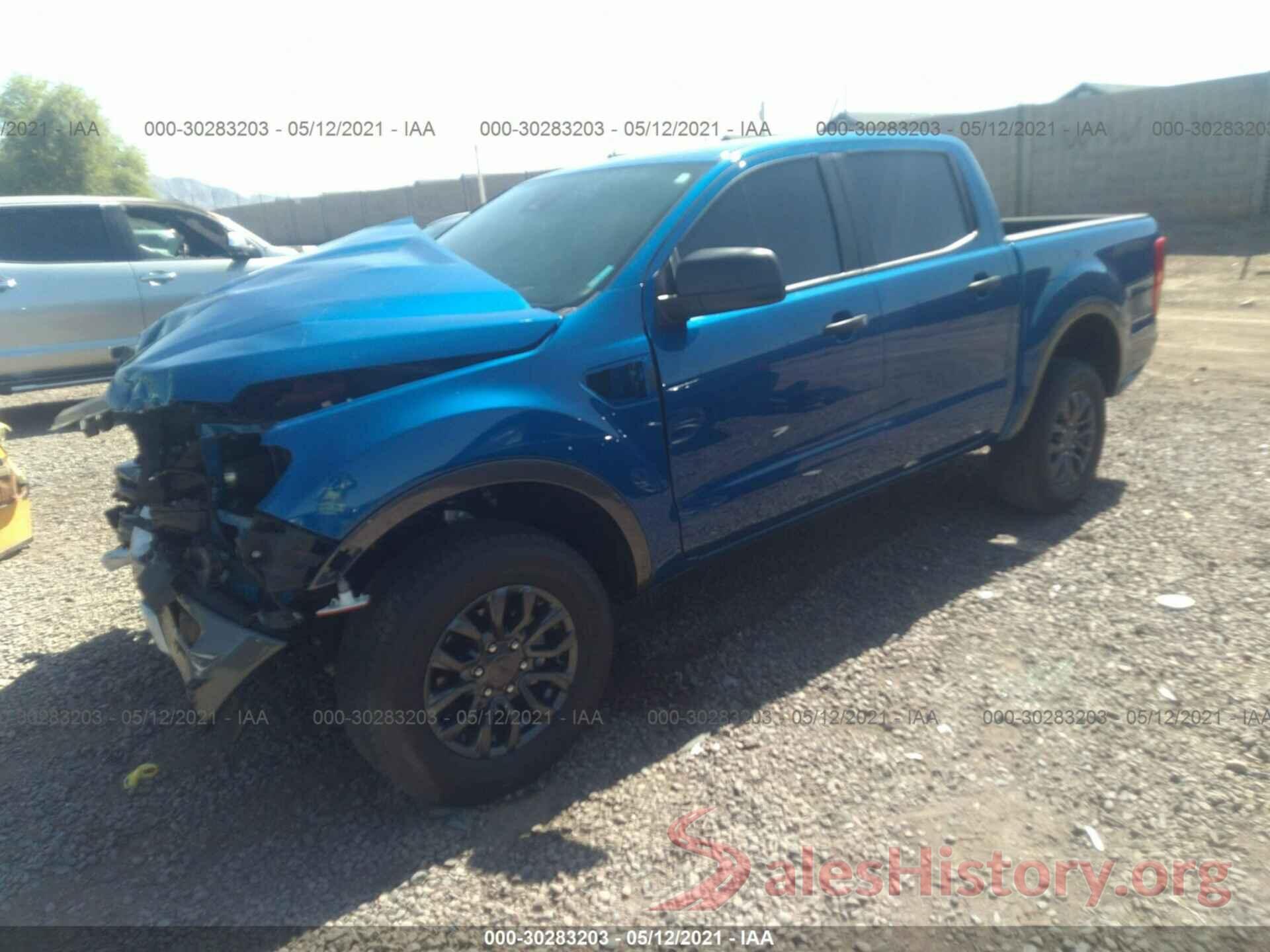 1FTER4EH6KLB16256 2019 FORD RANGER