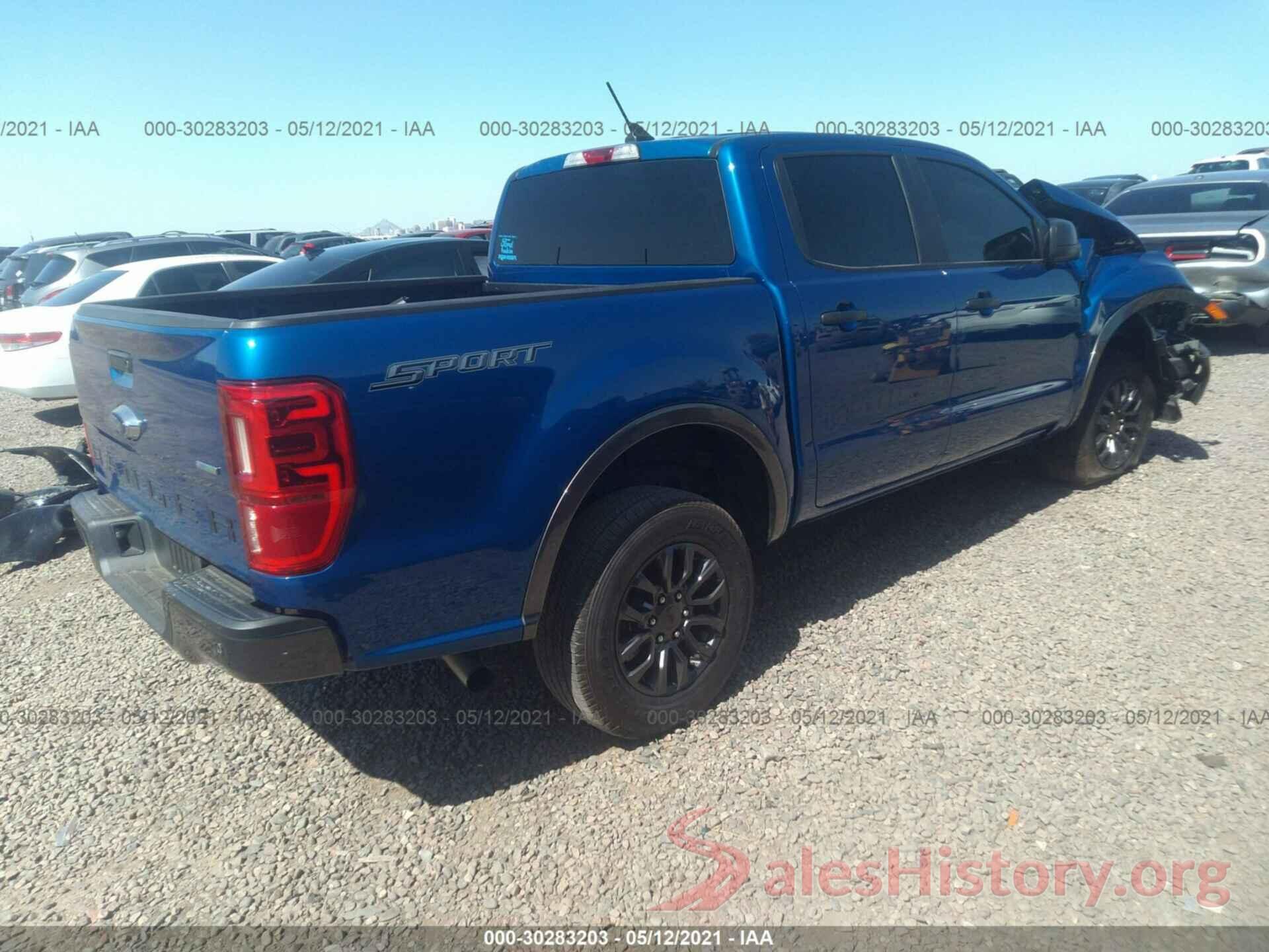 1FTER4EH6KLB16256 2019 FORD RANGER