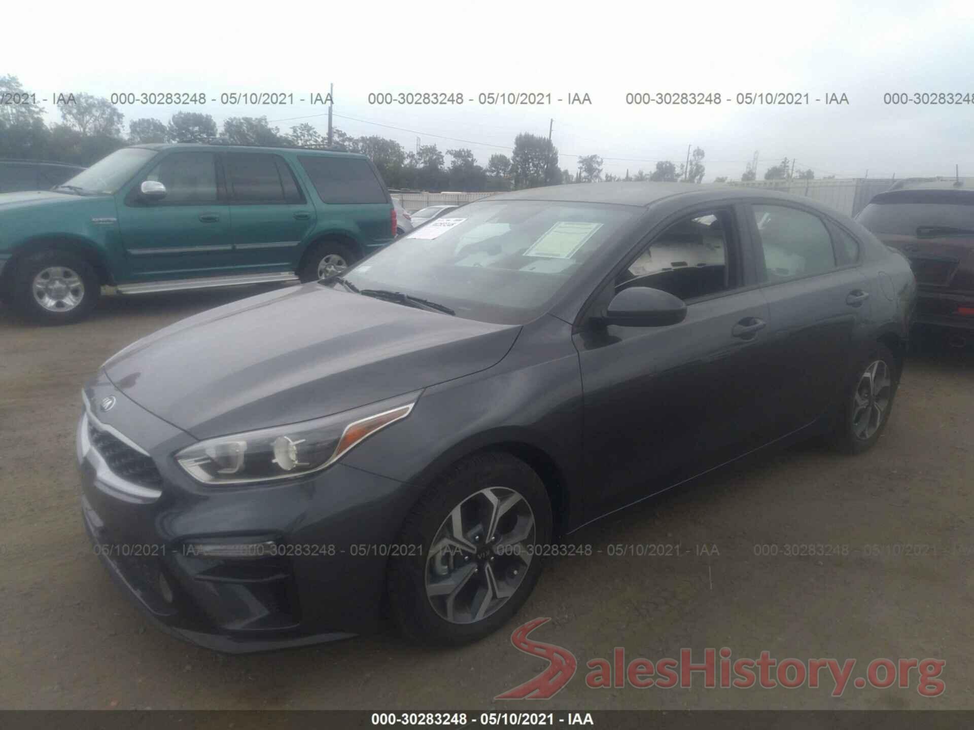 3KPF24AD6LE252599 2020 KIA FORTE