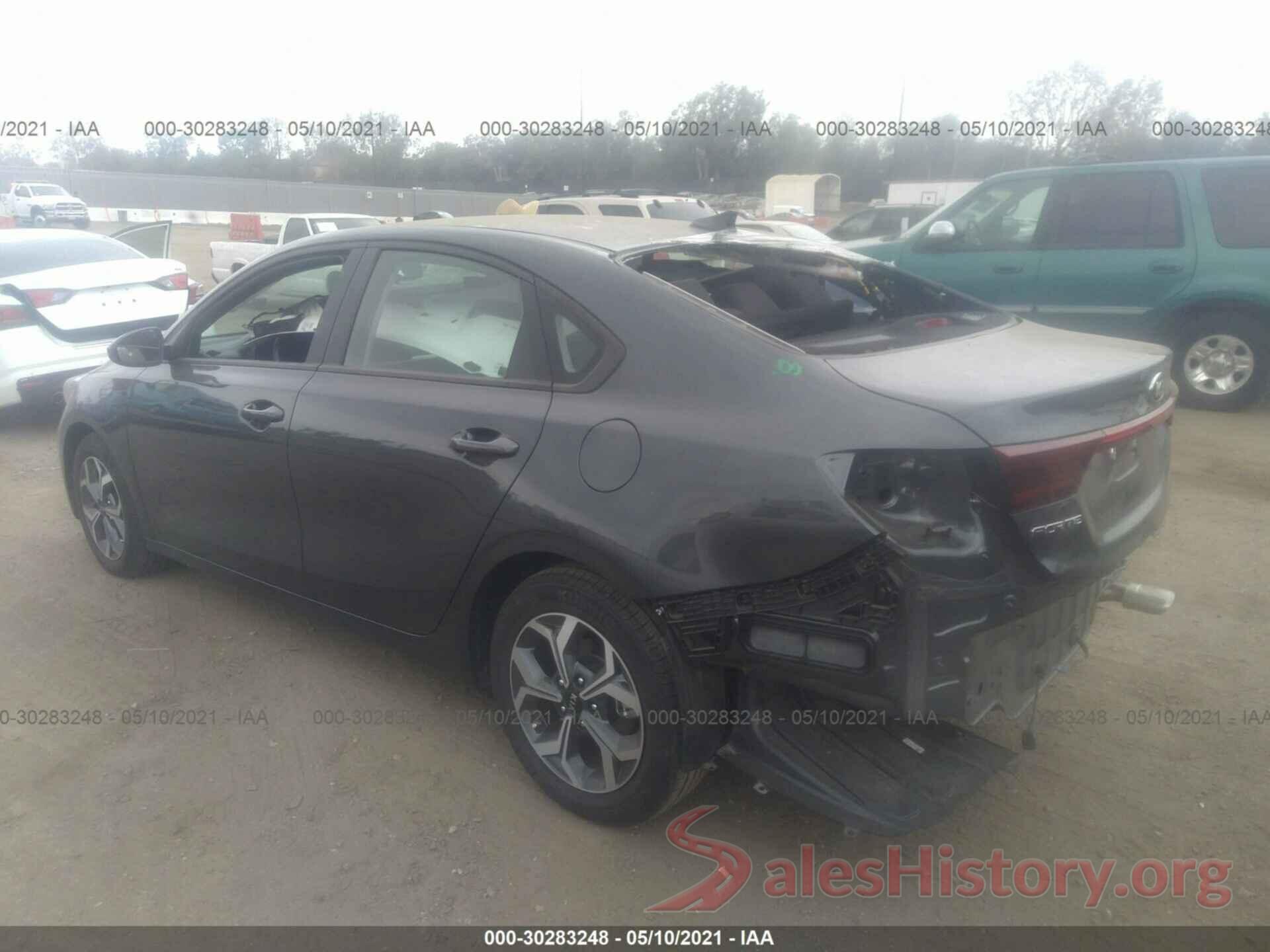 3KPF24AD6LE252599 2020 KIA FORTE