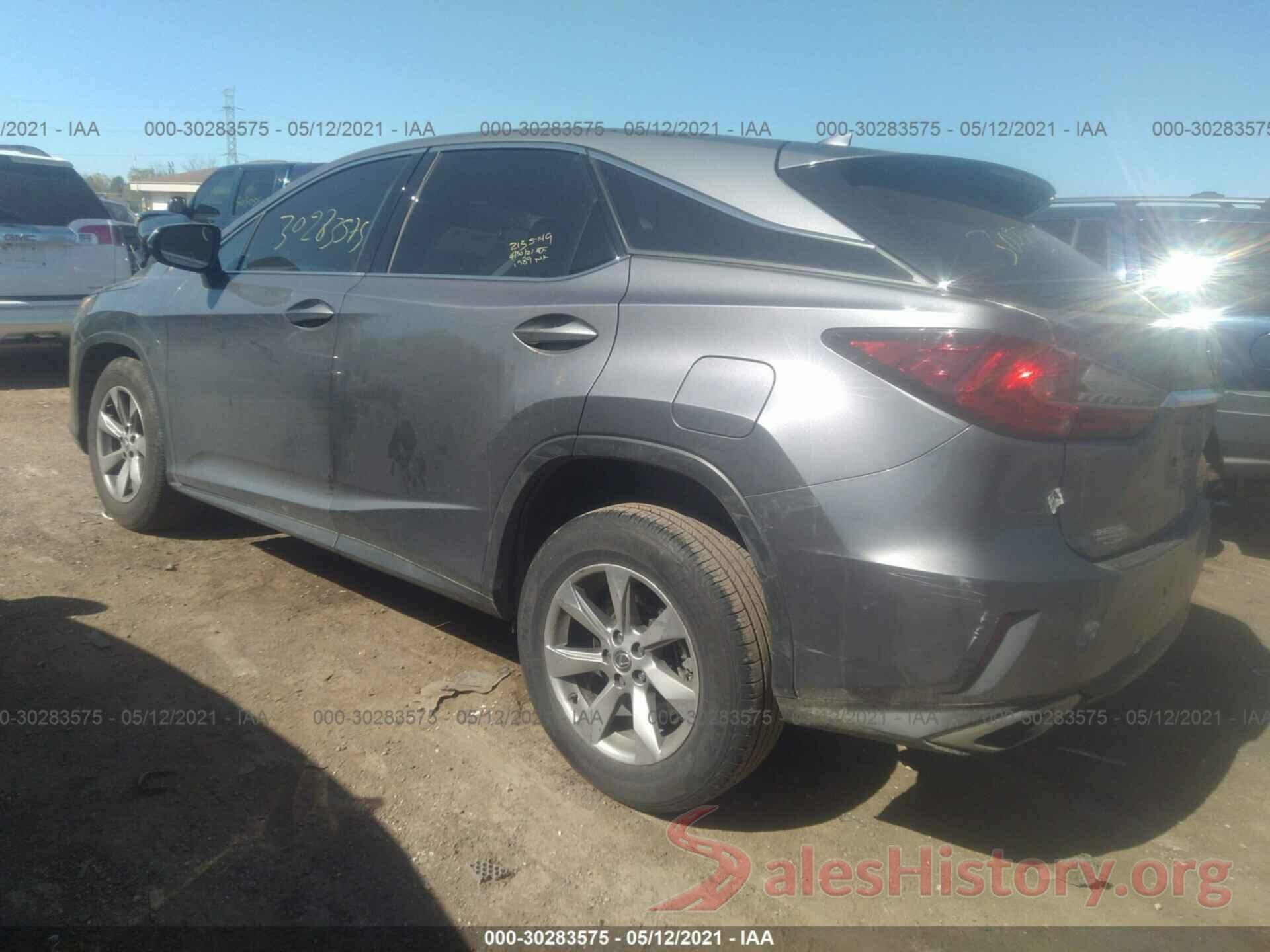 2T2ZZMCA3JC109791 2018 LEXUS RX