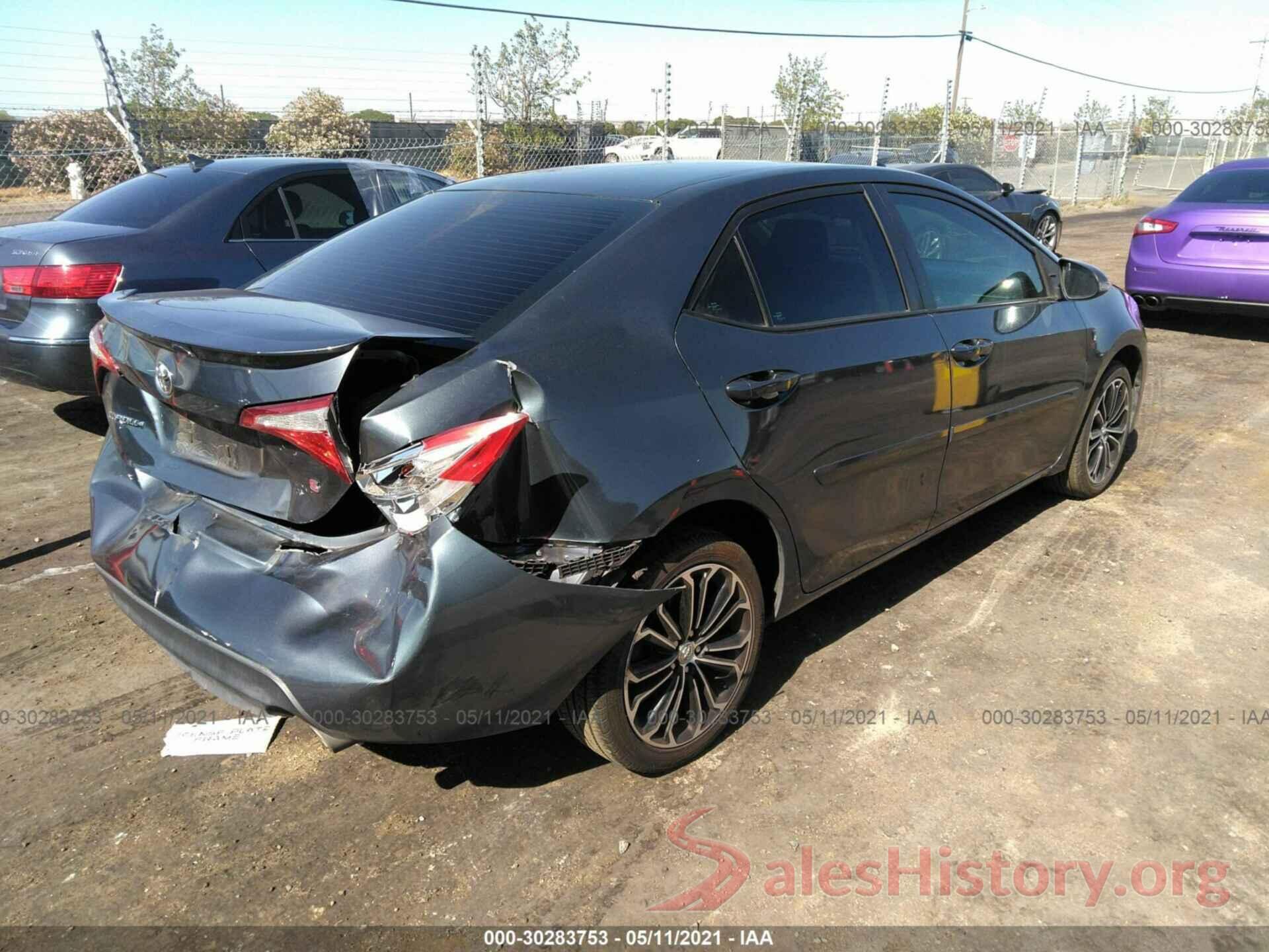 5YFBURHE0GP446098 2016 TOYOTA COROLLA