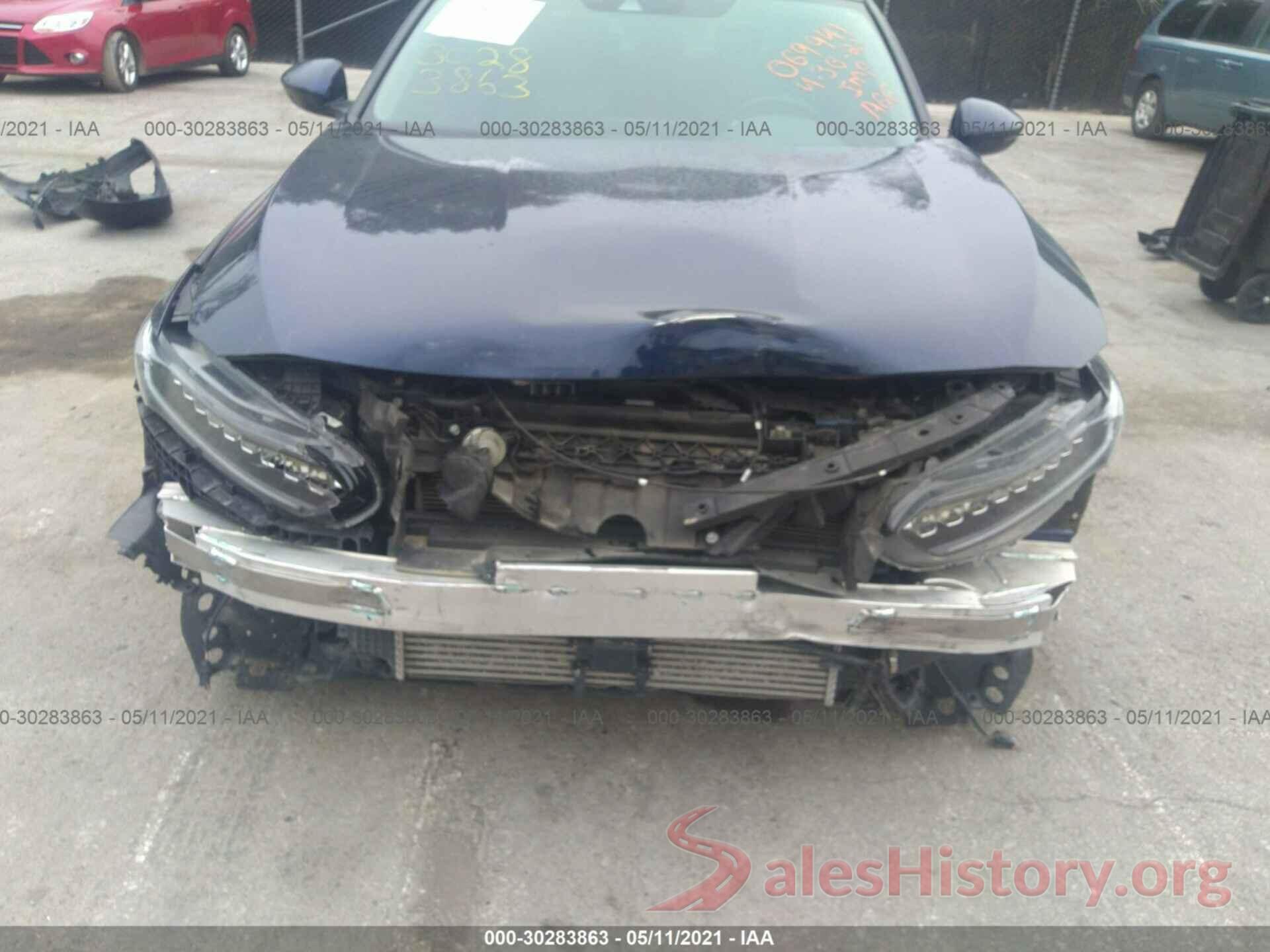 1HGCV2F96JA022369 2018 HONDA ACCORD SEDAN