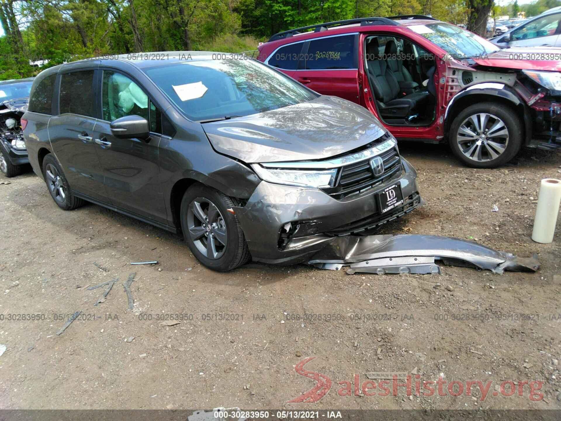 5FNRL6H58NB001276 2022 HONDA ODYSSEY