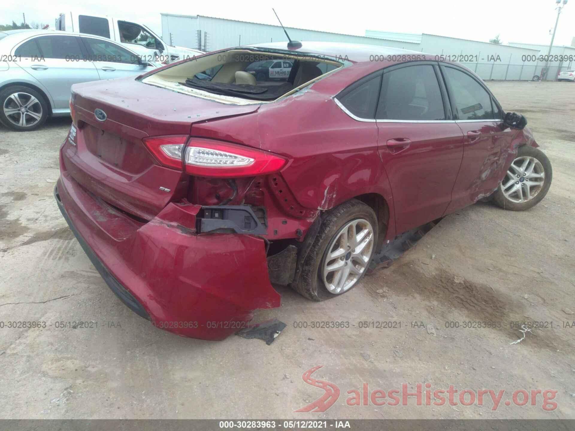 1FA6P0H7XG5127817 2016 FORD FUSION