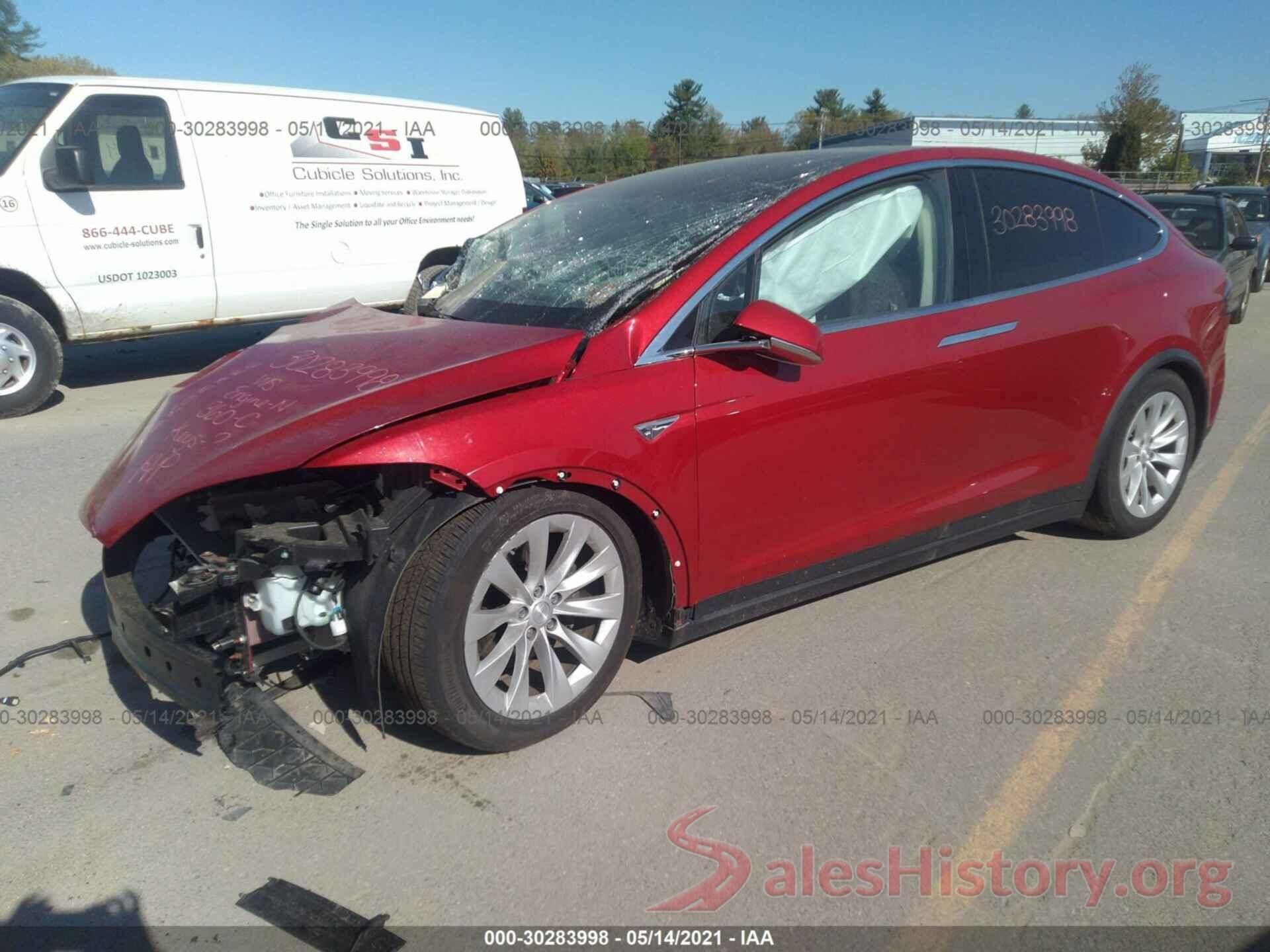 5YJXCBE22GF005322 2016 TESLA MODEL X