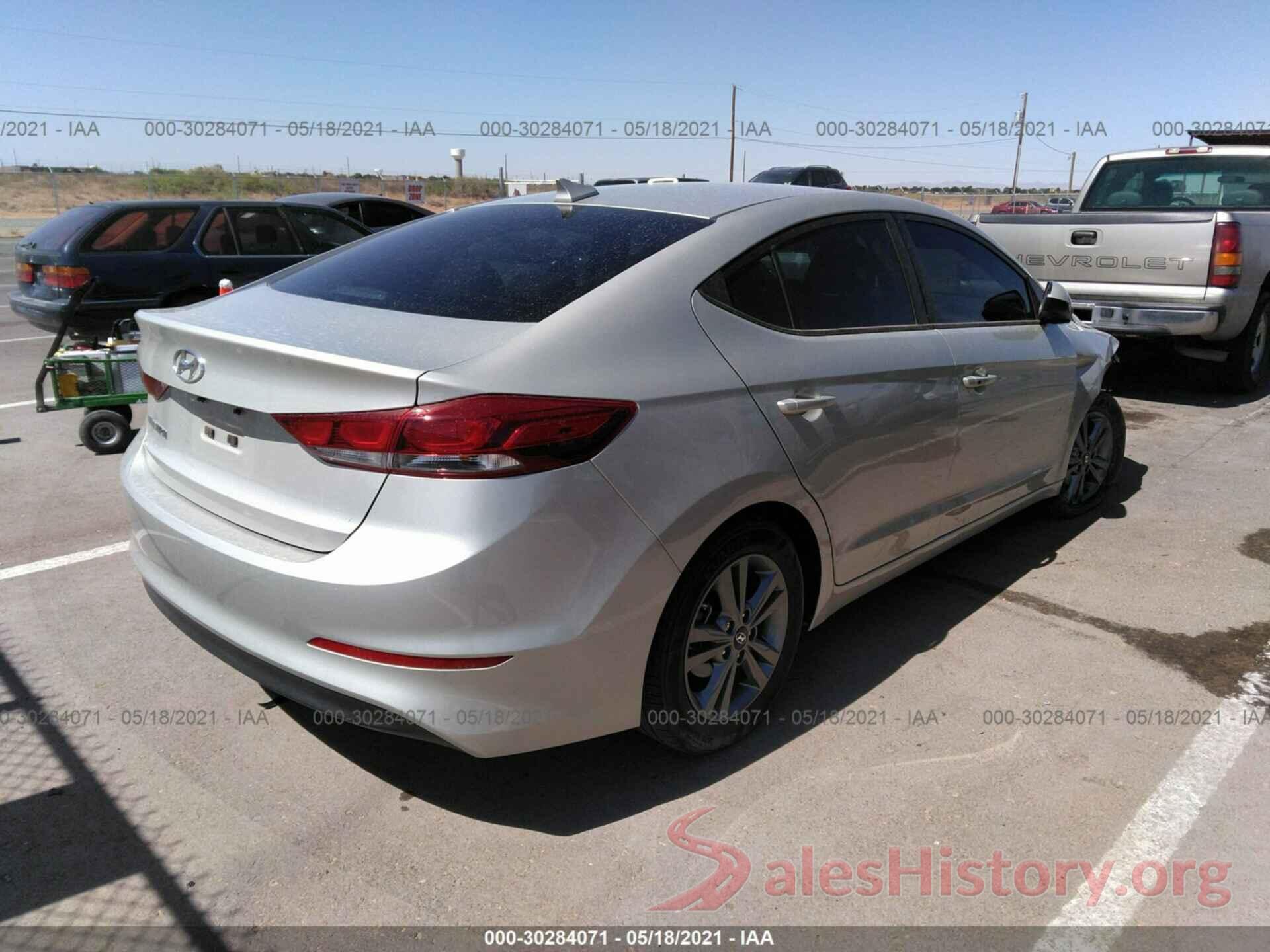 5NPD84LF4JH399713 2018 HYUNDAI ELANTRA