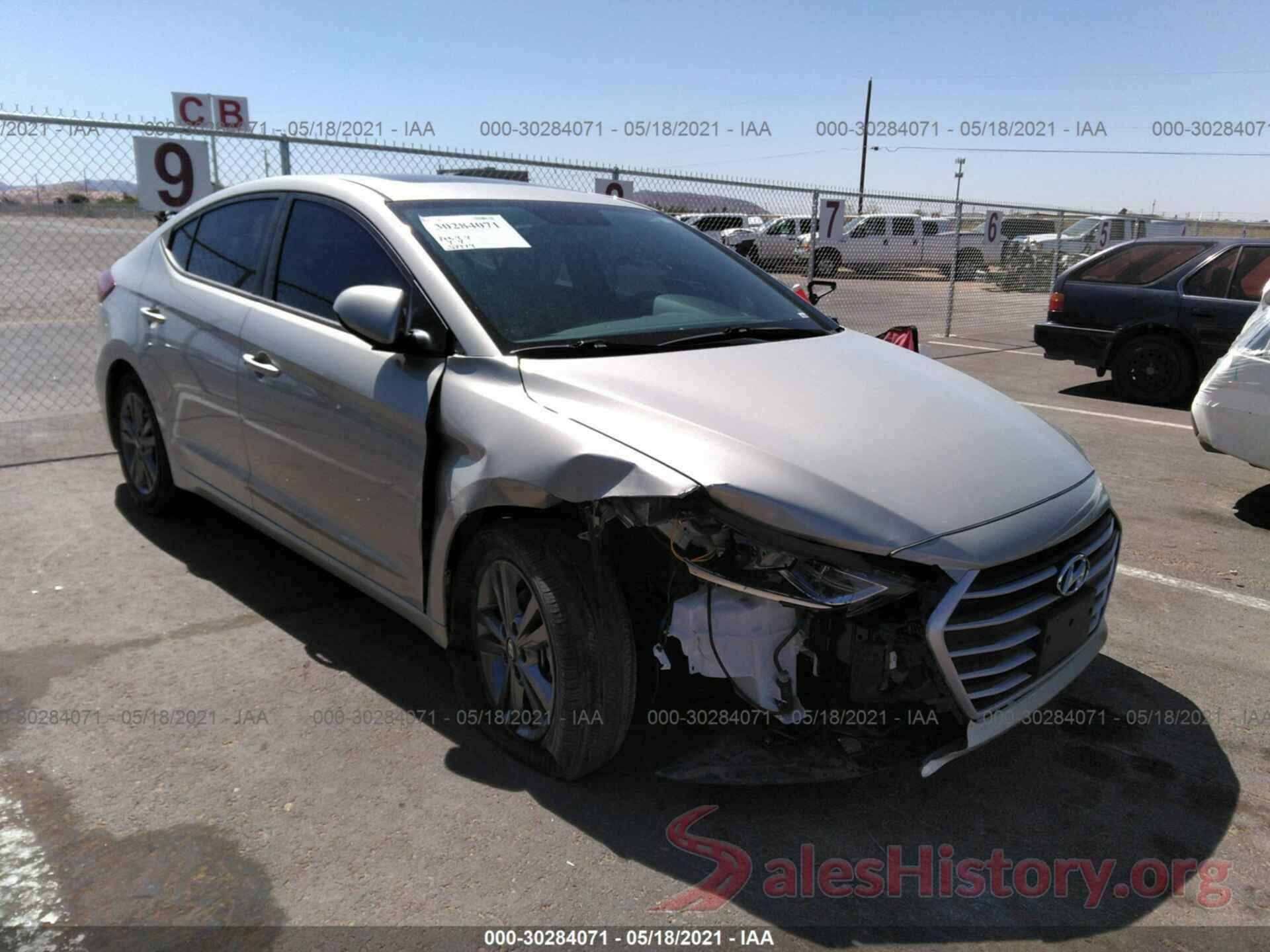 5NPD84LF4JH399713 2018 HYUNDAI ELANTRA