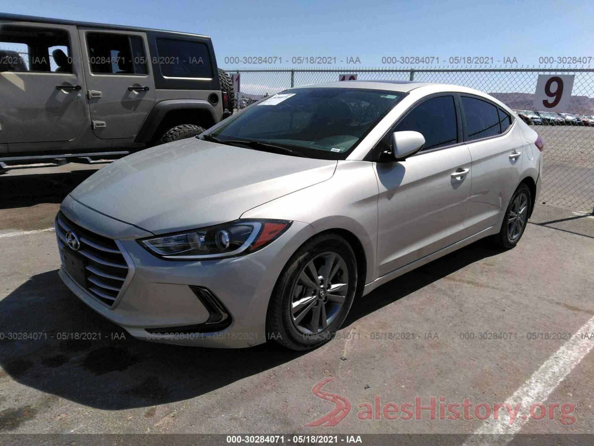 5NPD84LF4JH399713 2018 HYUNDAI ELANTRA