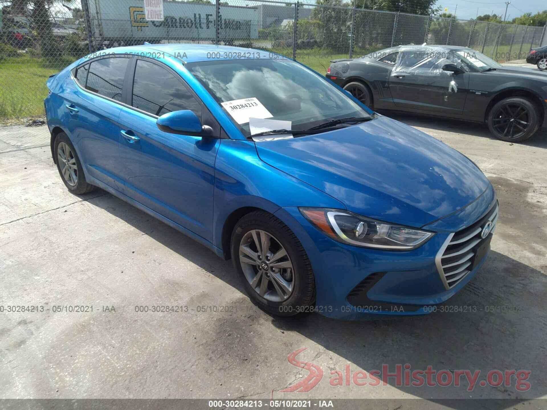 KMHD84LF2HU371811 2017 HYUNDAI ELANTRA