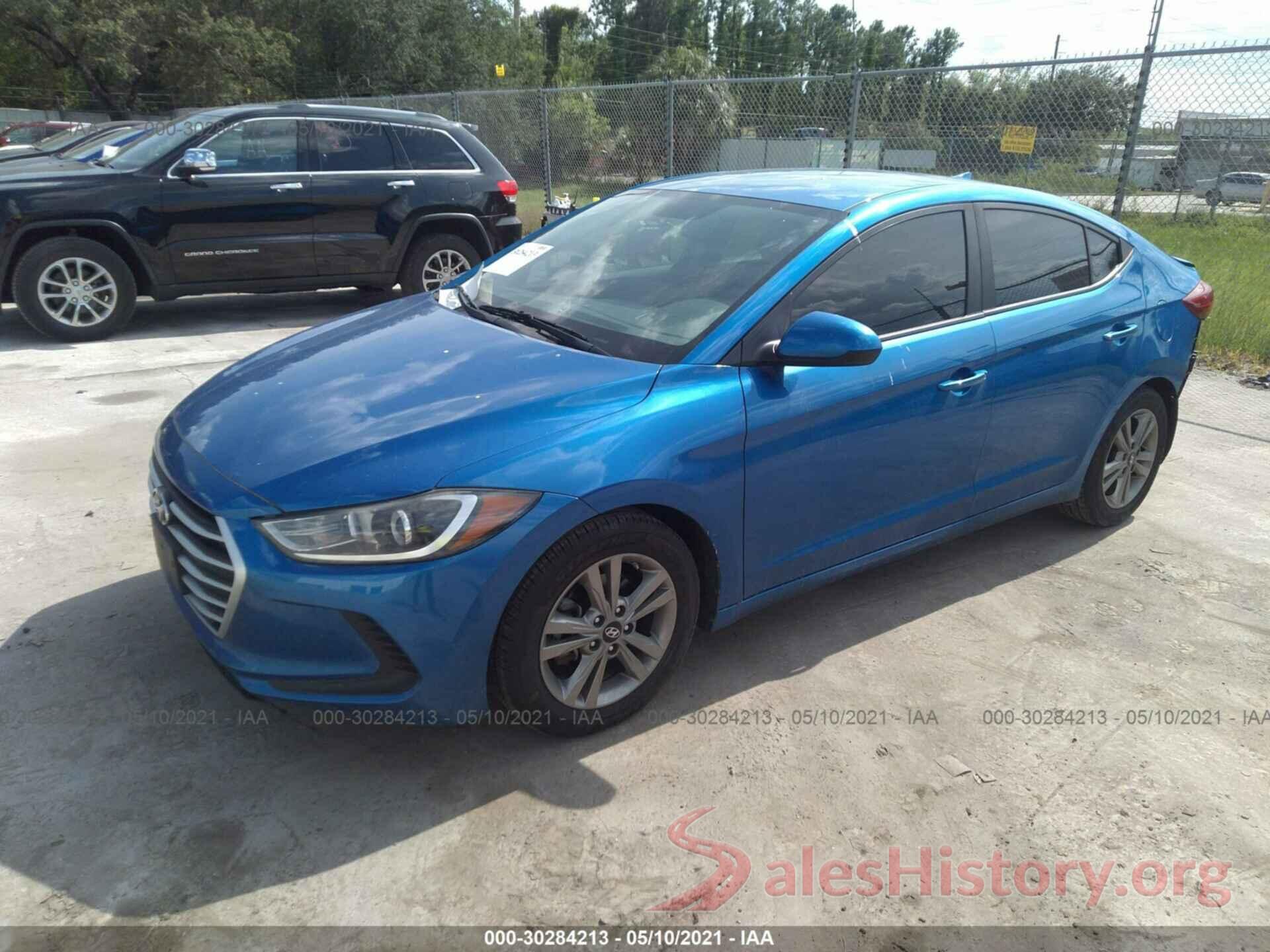 KMHD84LF2HU371811 2017 HYUNDAI ELANTRA