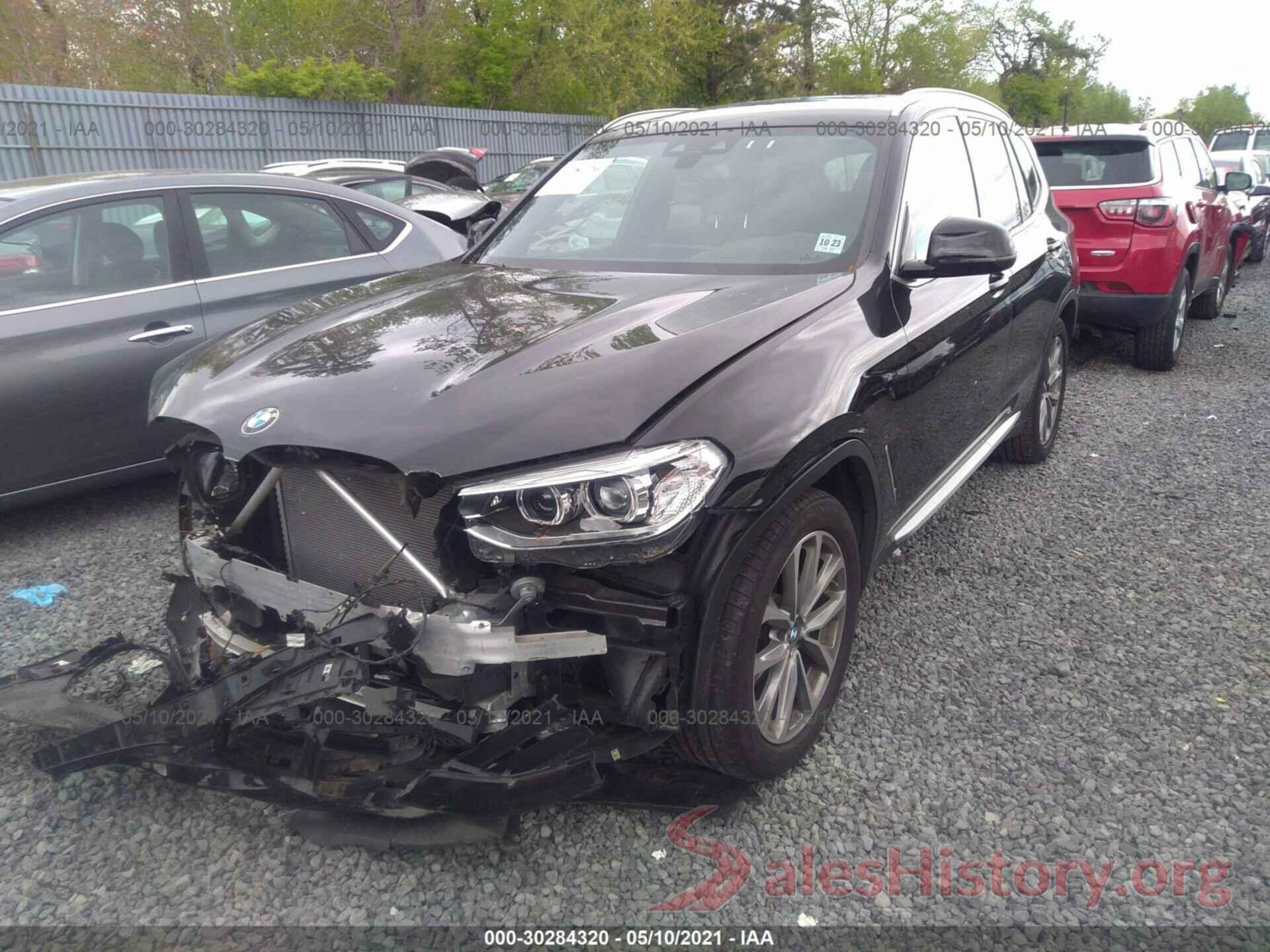 5UXTR9C50KLD98716 2019 BMW X3