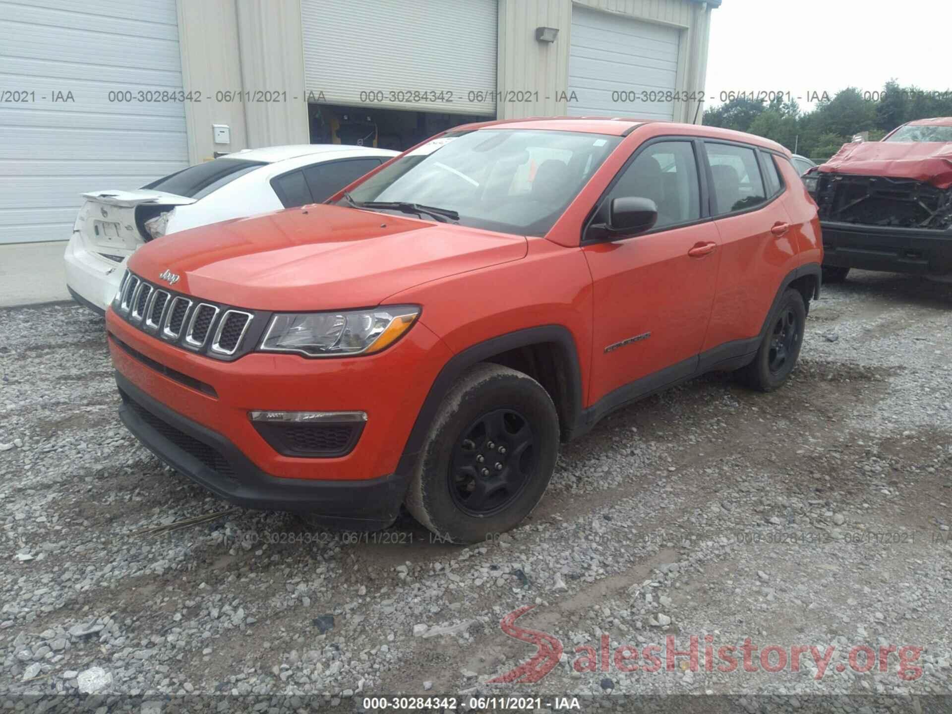 3C4NJCAB2KT677318 2019 JEEP COMPASS