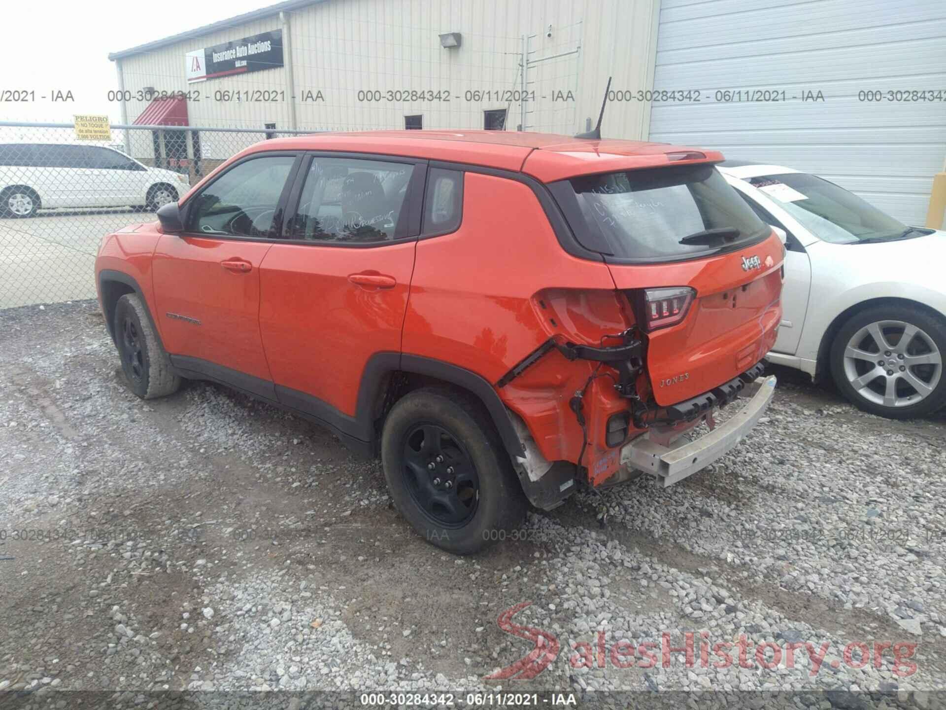 3C4NJCAB2KT677318 2019 JEEP COMPASS