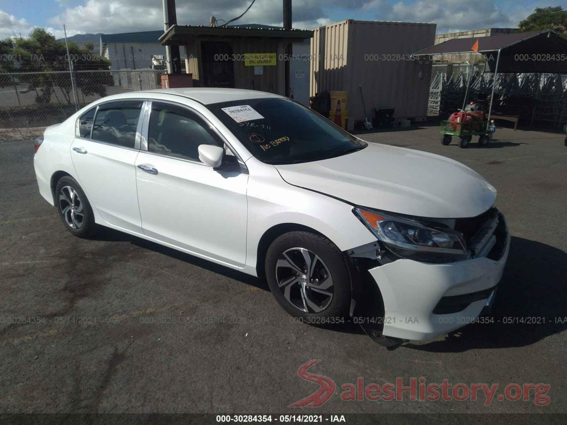 1HGCR2F37GA204607 2016 HONDA ACCORD SEDAN