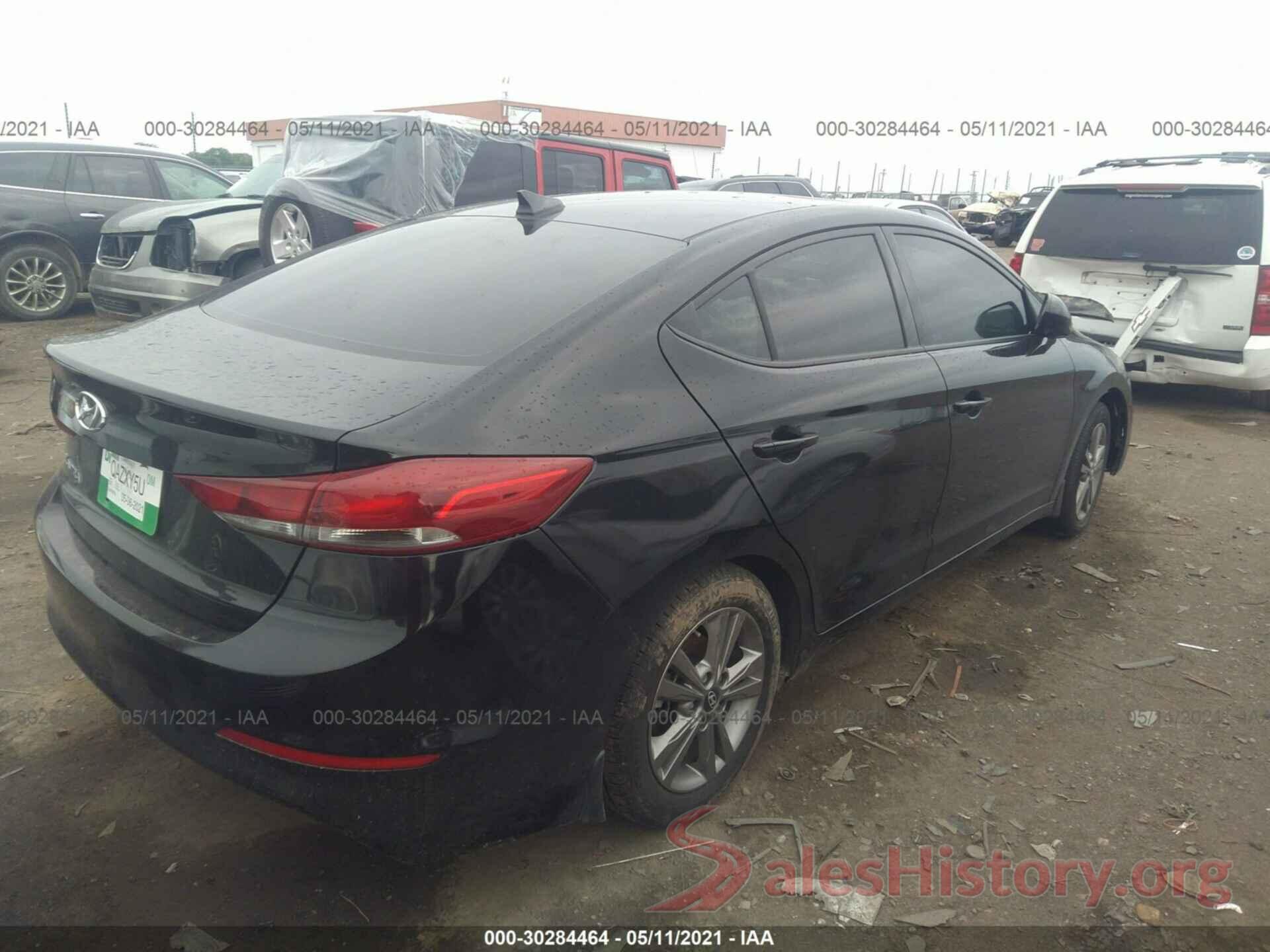 5NPD84LF4JH343173 2018 HYUNDAI ELANTRA