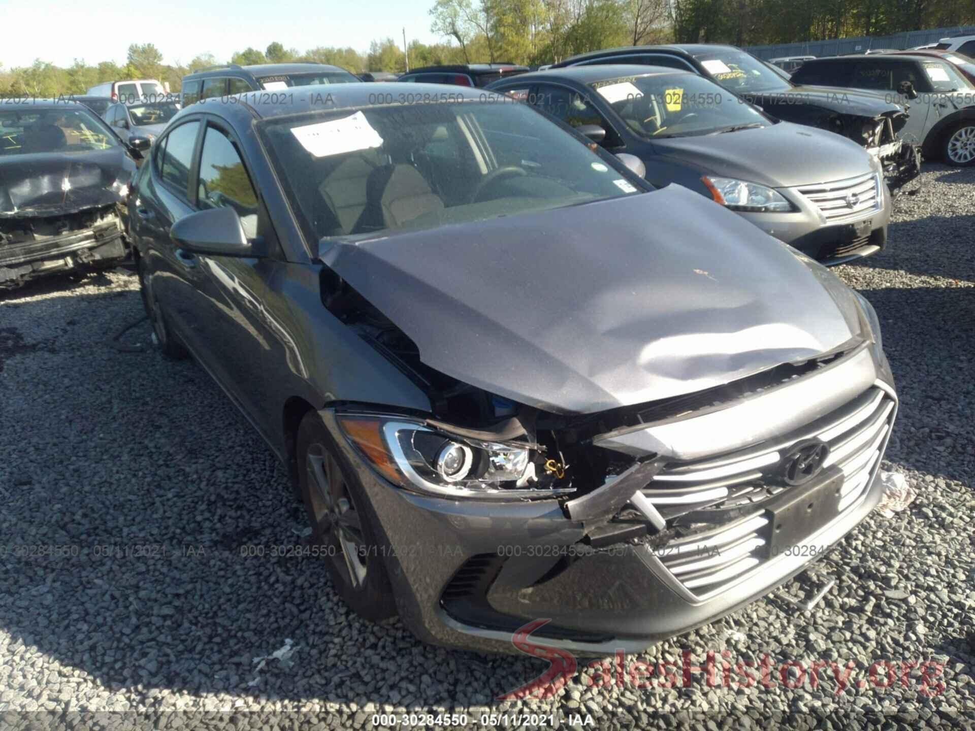 5NPD84LF5JH368910 2018 HYUNDAI ELANTRA