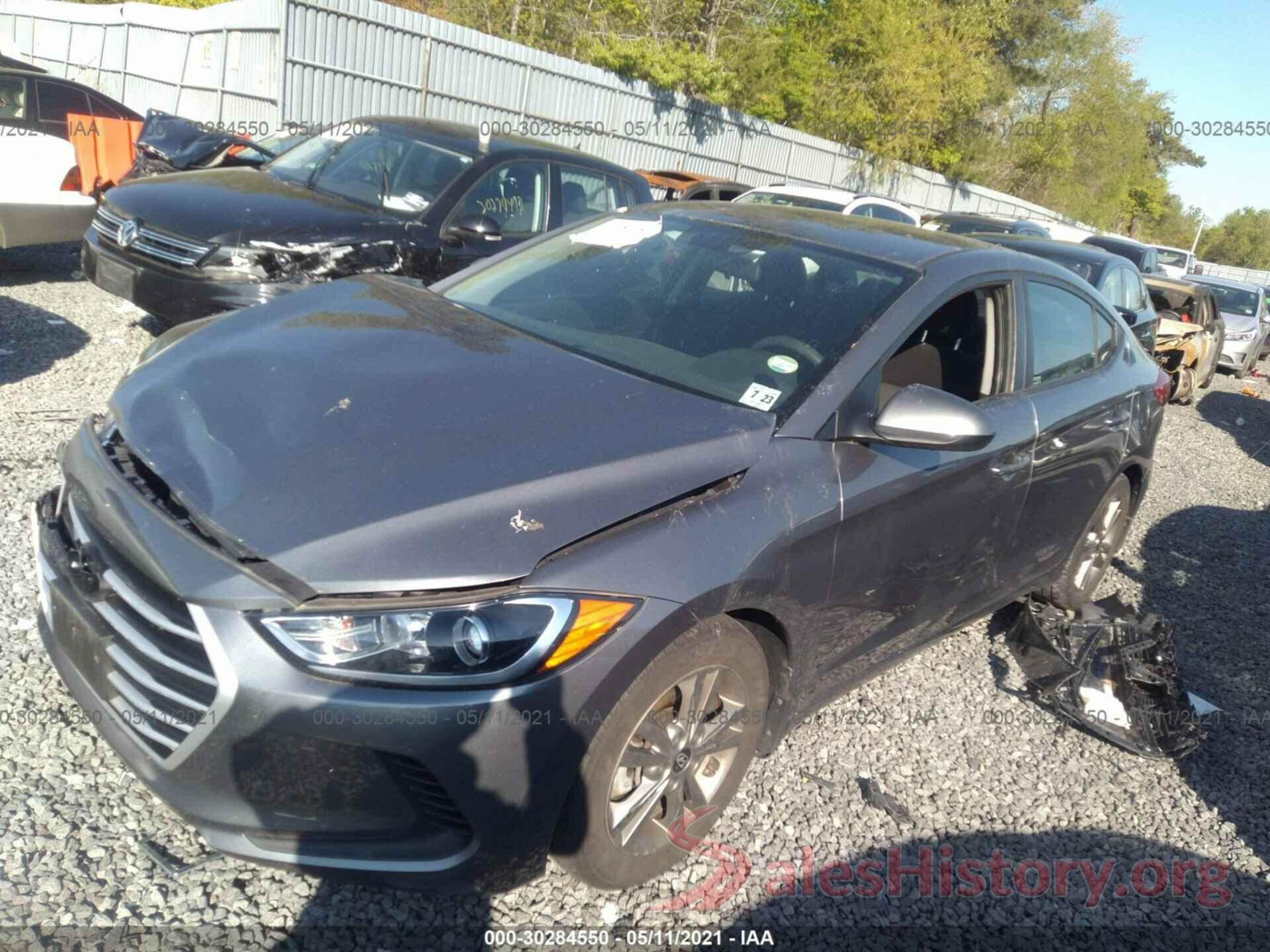 5NPD84LF5JH368910 2018 HYUNDAI ELANTRA