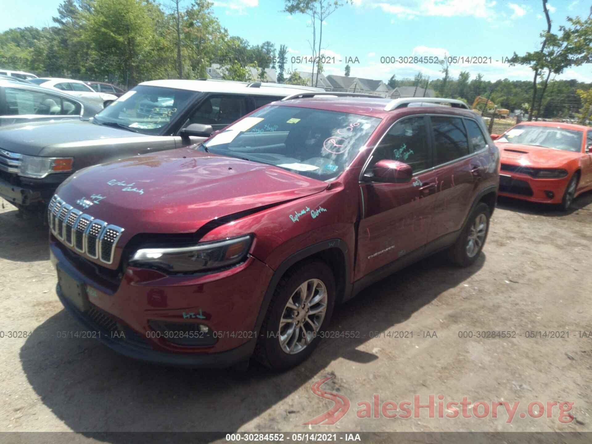 1C4PJLLB4KD145452 2019 JEEP CHEROKEE