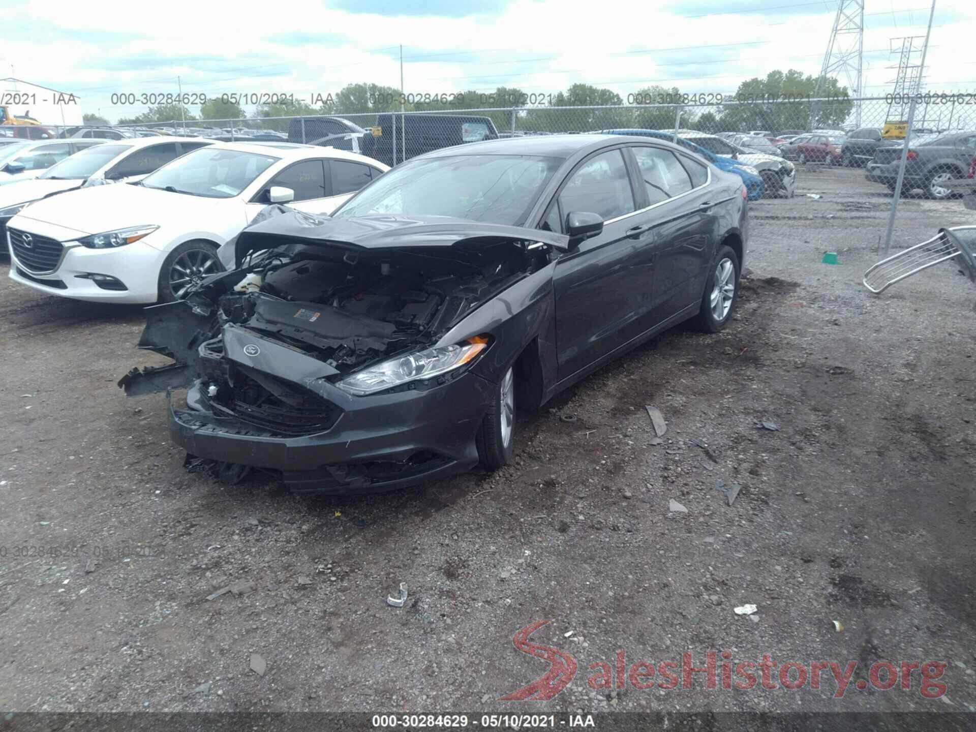 3FA6P0HD4JR180183 2018 FORD FUSION