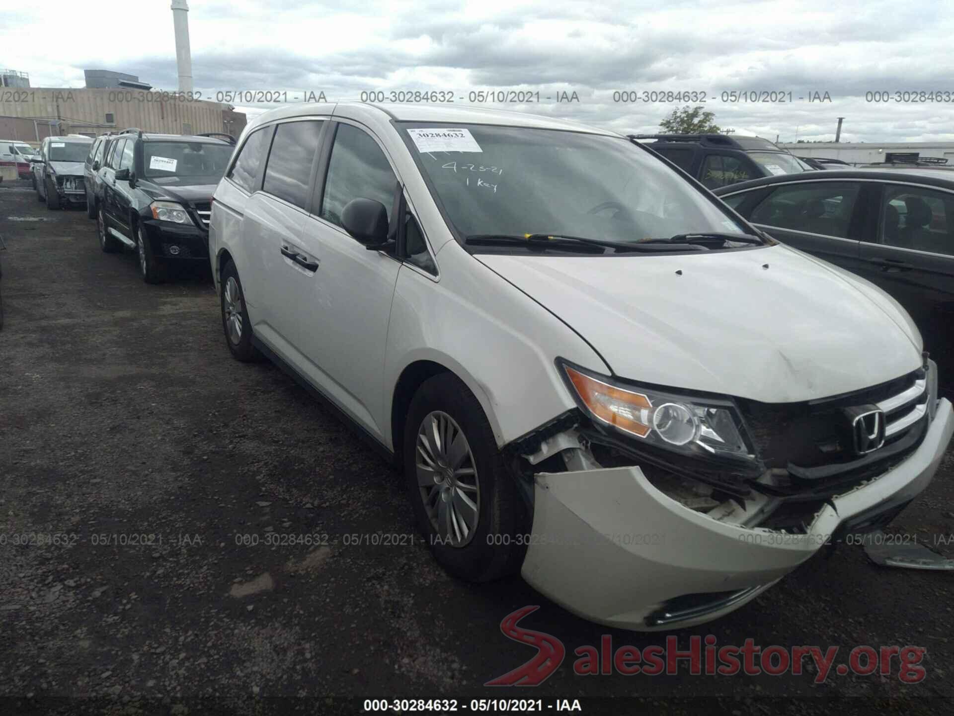 5FNRL5H26GB043710 2016 HONDA ODYSSEY