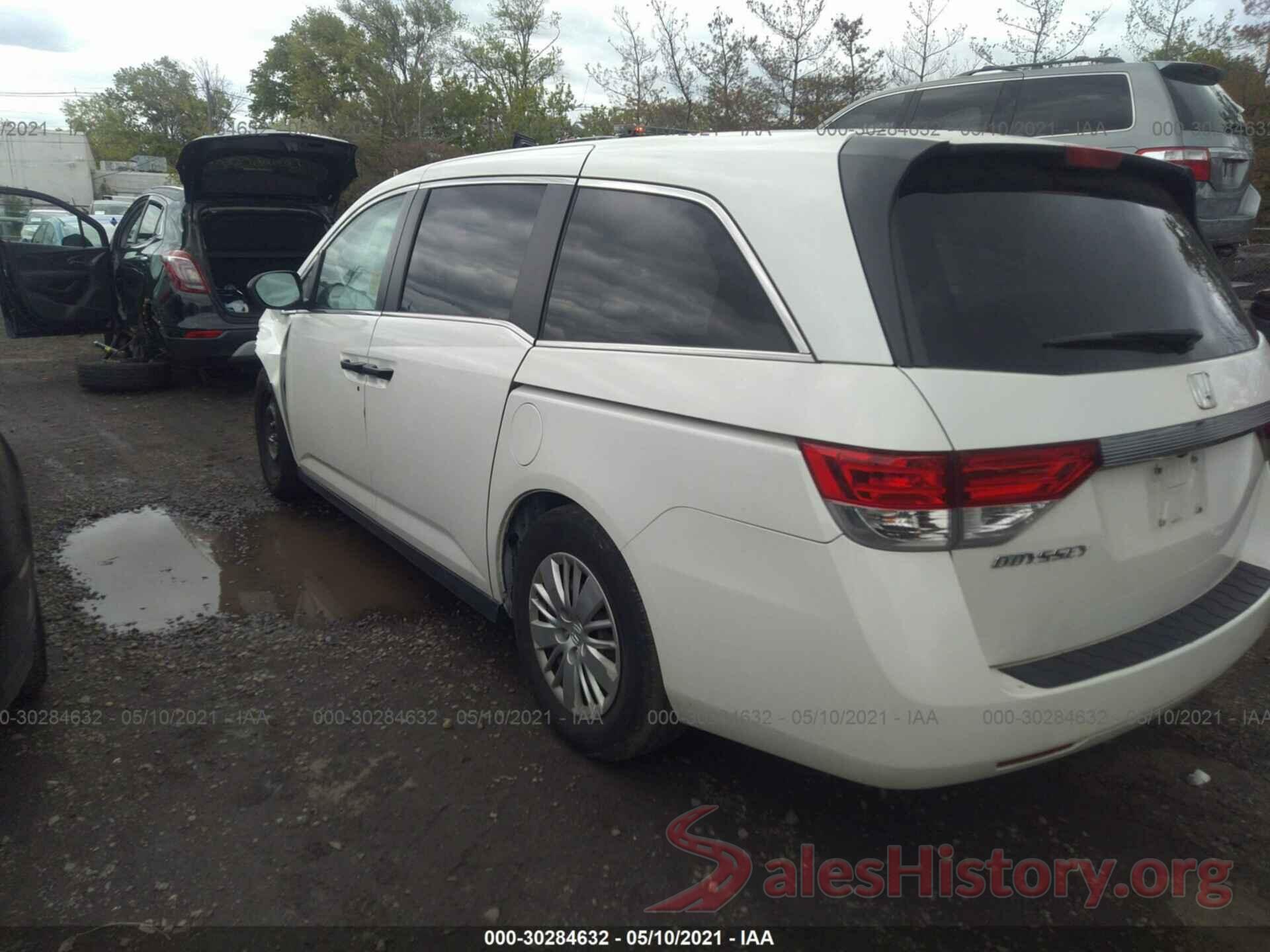 5FNRL5H26GB043710 2016 HONDA ODYSSEY