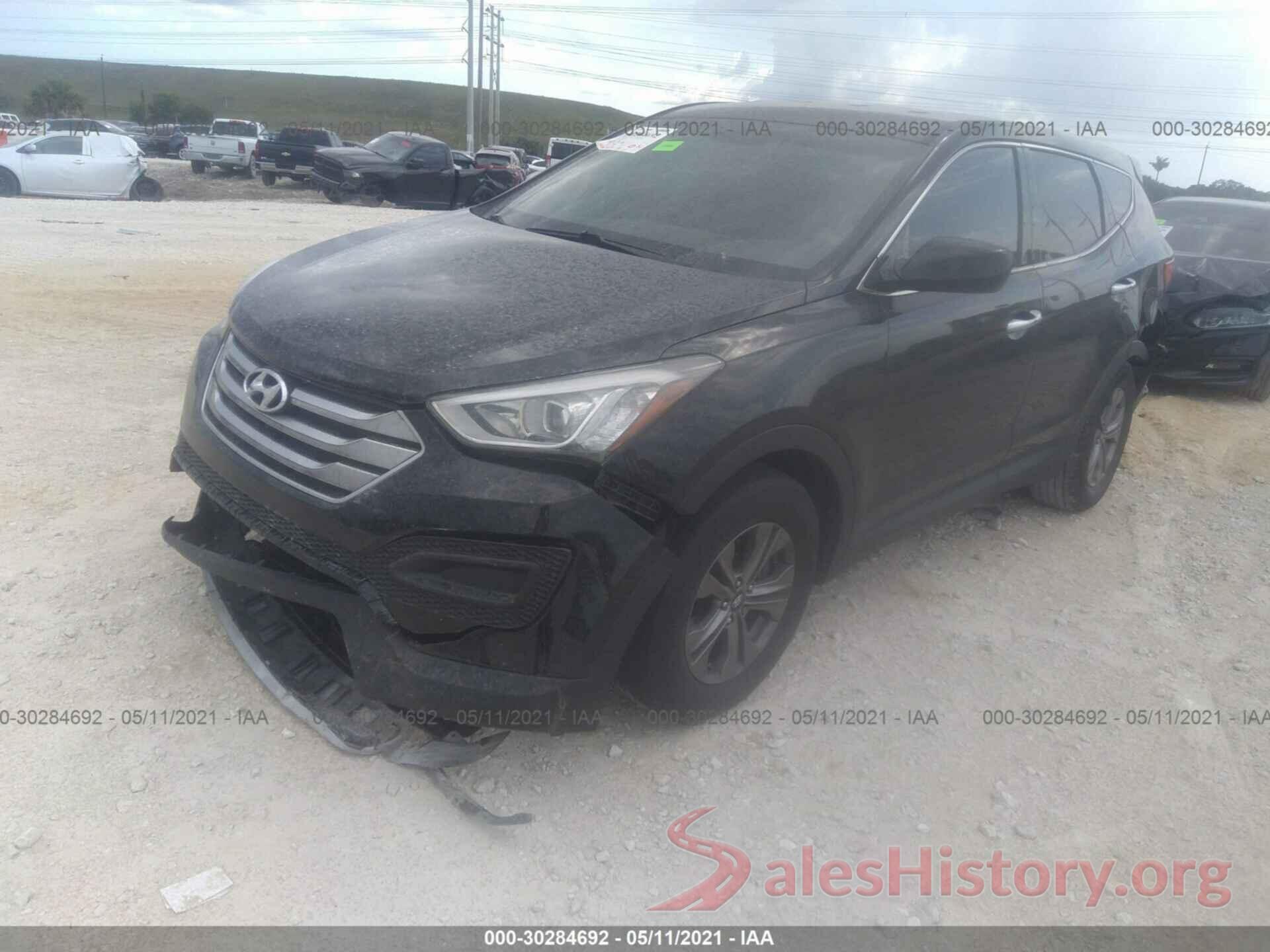 5XYZT3LB6GG378454 2016 HYUNDAI SANTA FE SPORT